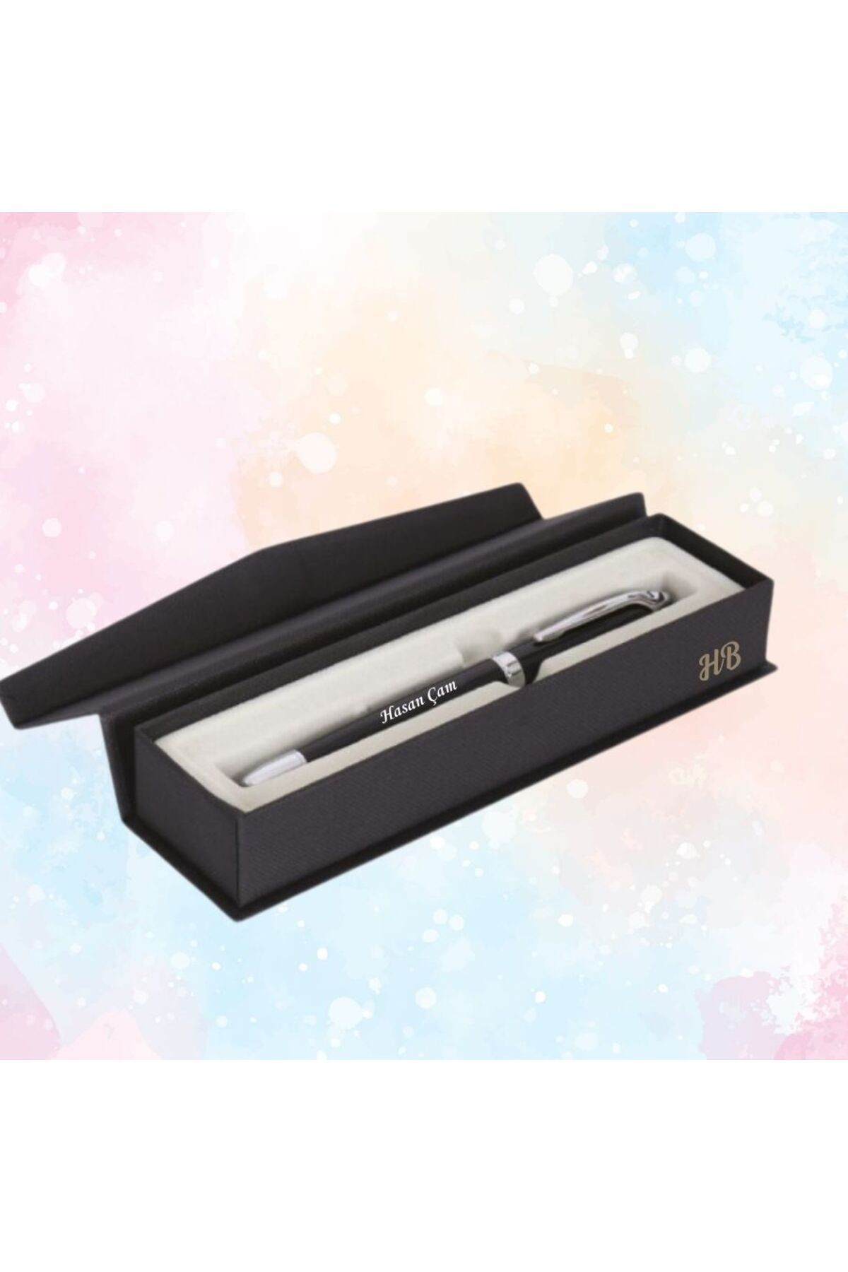 KİŞİYE ÖZEL İSİM BASKILI METAL ROLLER KALEM SETİ