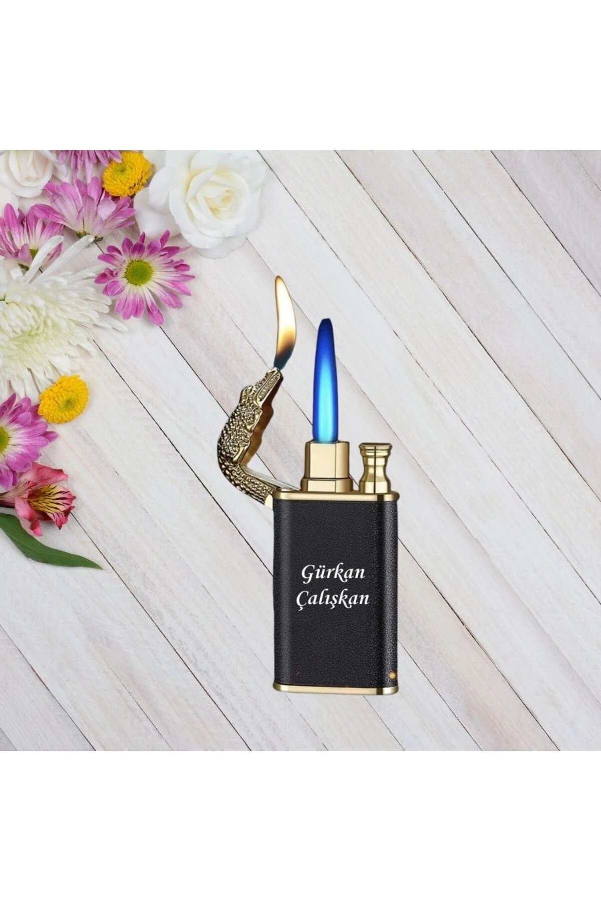 KİŞİYE ÖZEL HEDİYE SETİ (SAAT-MEKANİZMALI CÜZDAN -TESBİH- FİGÜRLÜ ÇAKMAK-METAL ANAHTARLIK)