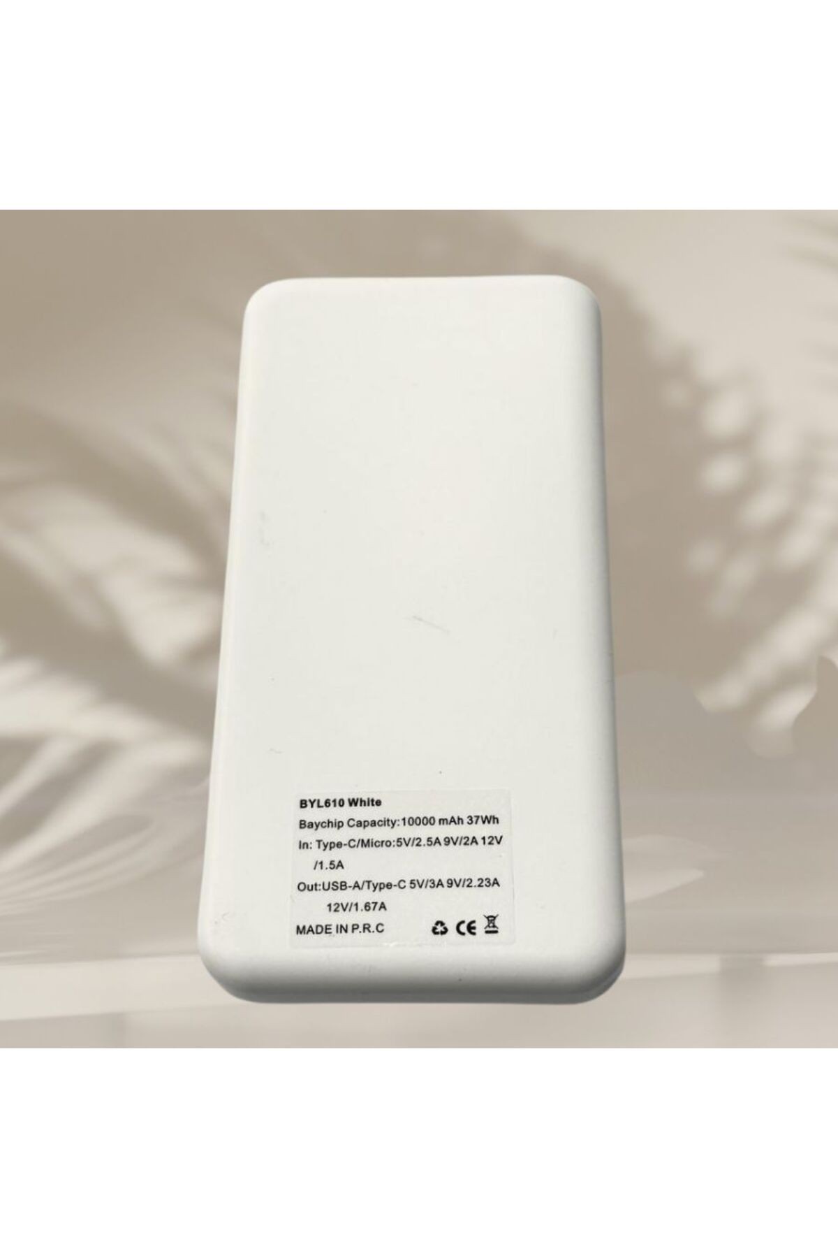 KİŞİYE ÖZEL İSİM BASKILI ŞARJ GÖSTERGELİ PD HIZLI ŞARJ POWERBANK