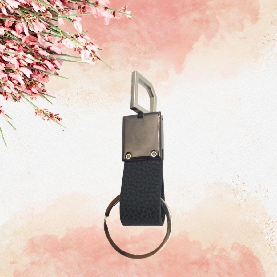 KİŞİYE ÖZEL METAL DERİLİ ANAHTARLIK