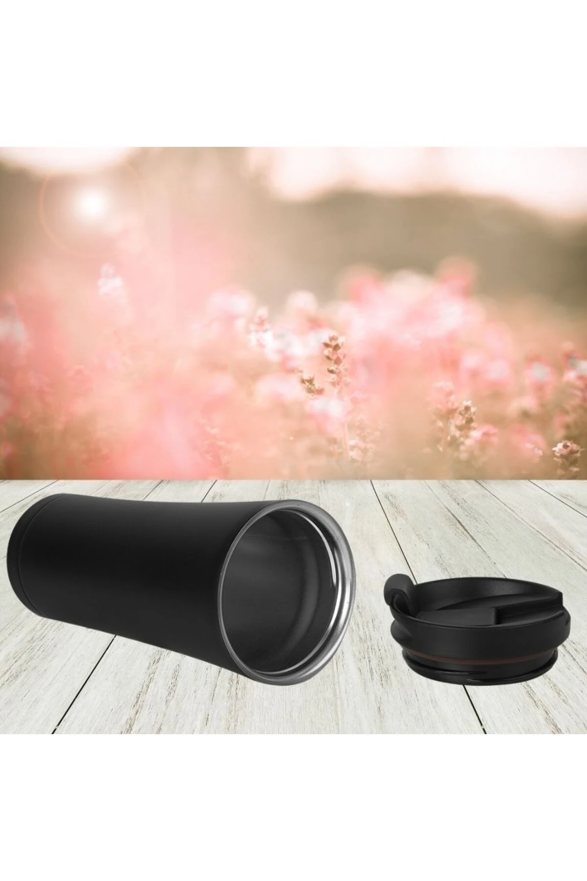 Kişiye Özel Isim Baskılı Kaydırmaz Taban Paslanmaz Çelik Termos 500 ml