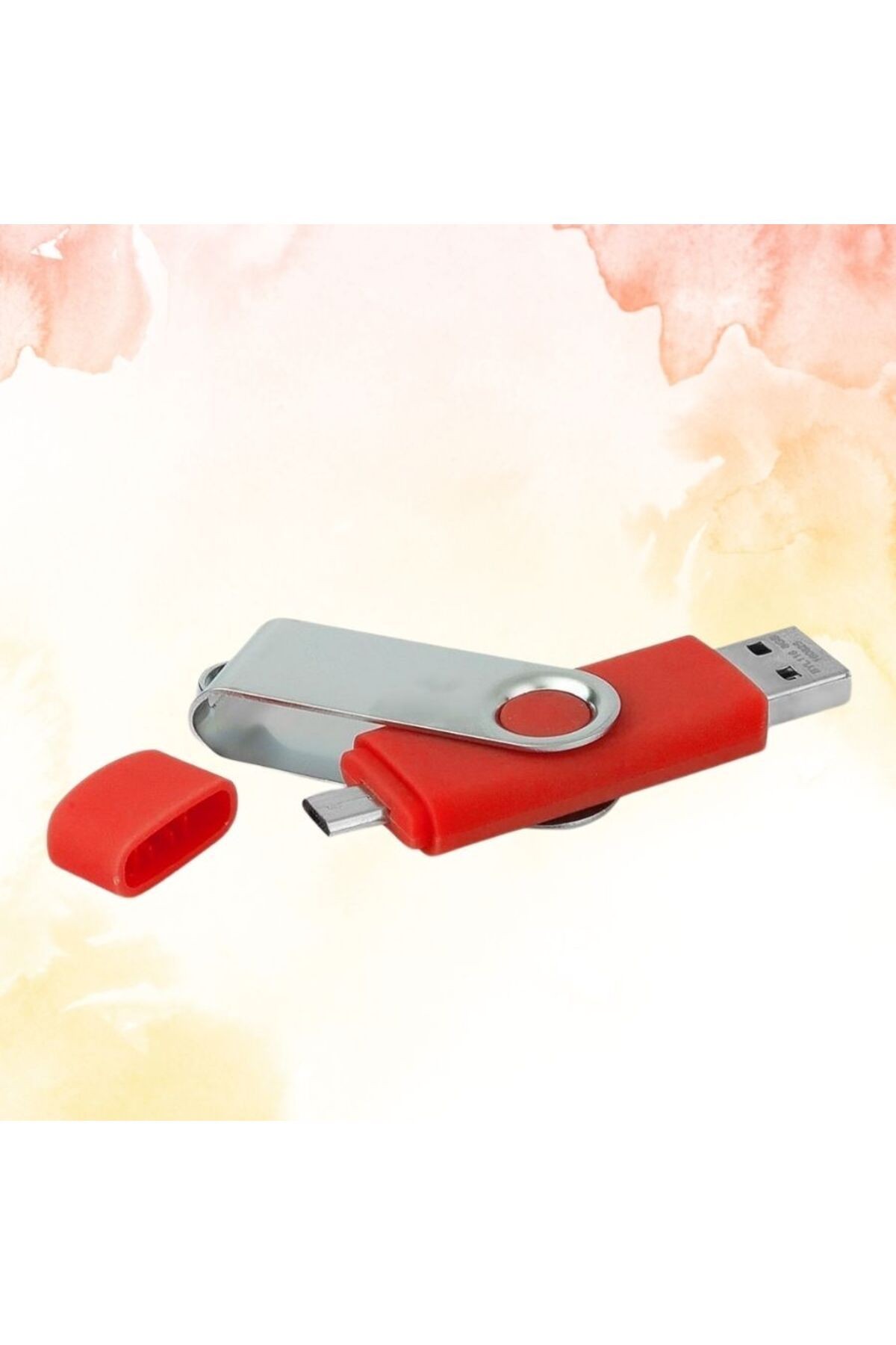 KİŞİYE ÖZEL İSİM BASKILI PLASTİK KUTULU OTG USB BELLEK
