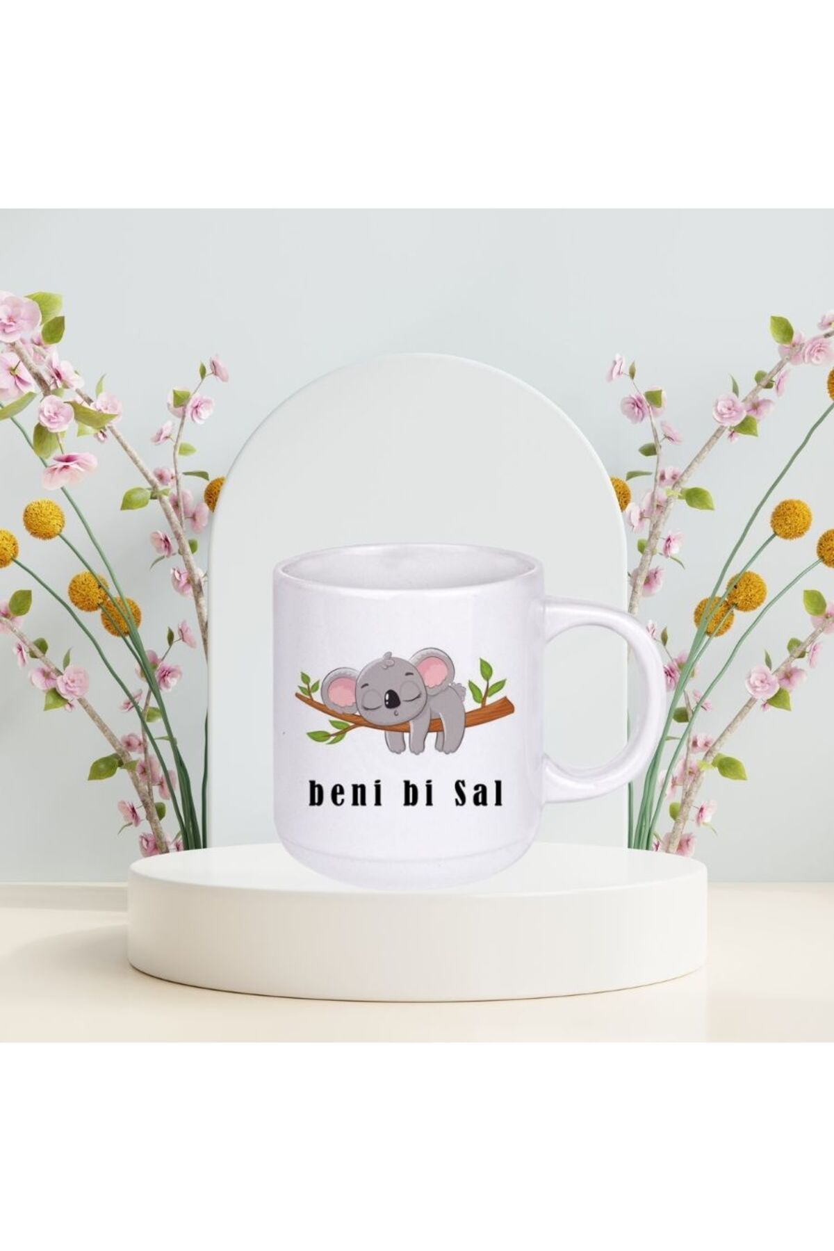 KİŞİYE ÖZEL İSİM RESİM BASKILI BELLA PORSELEN KUPA