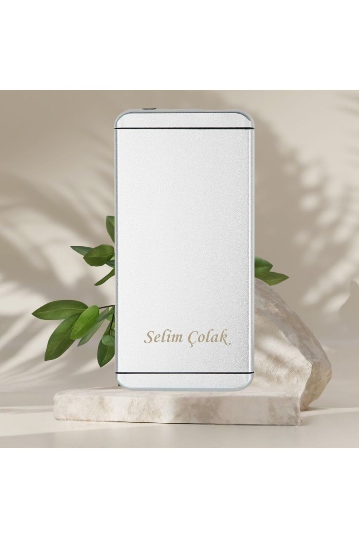 KİŞİYE ÖZEL İSİM BASKILI IŞIKLI GÜÇ KADEME GÖSTERGELİ POWERBANK