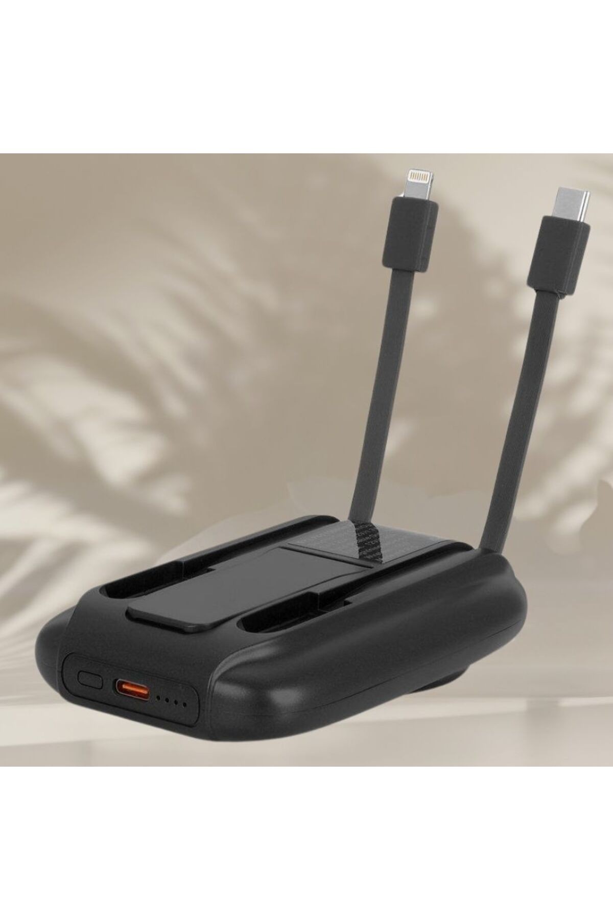 KİŞİYE ÖZEL İSİM BASKILI HIZLI ŞARJ KABLOSUZ TELEFON STANDLI POWERBANK