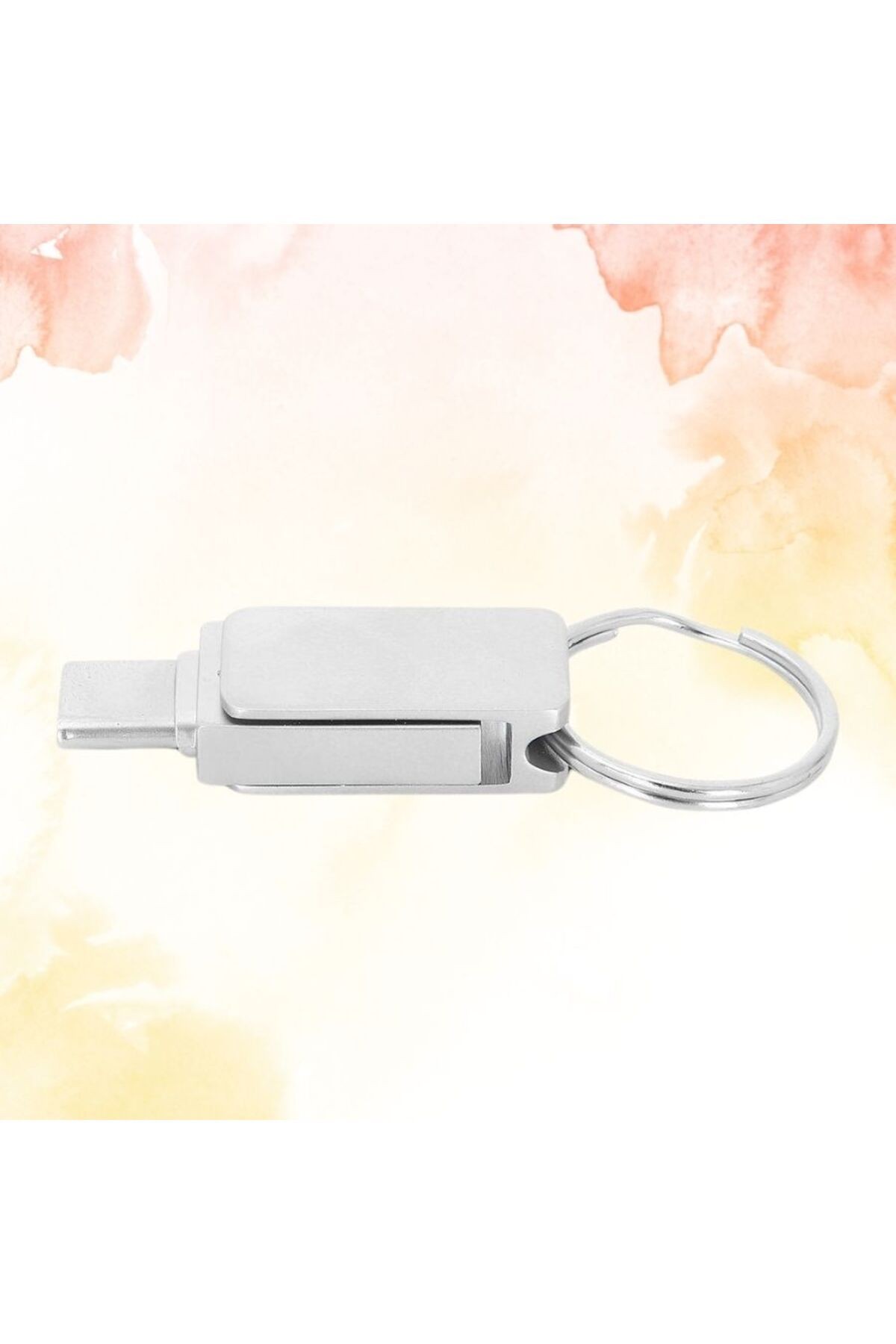 KİŞİYE ÖZEL İSİM BASKILI METAL KUTULU TYPE-C OTG METAL USB BELLEK 32 GB