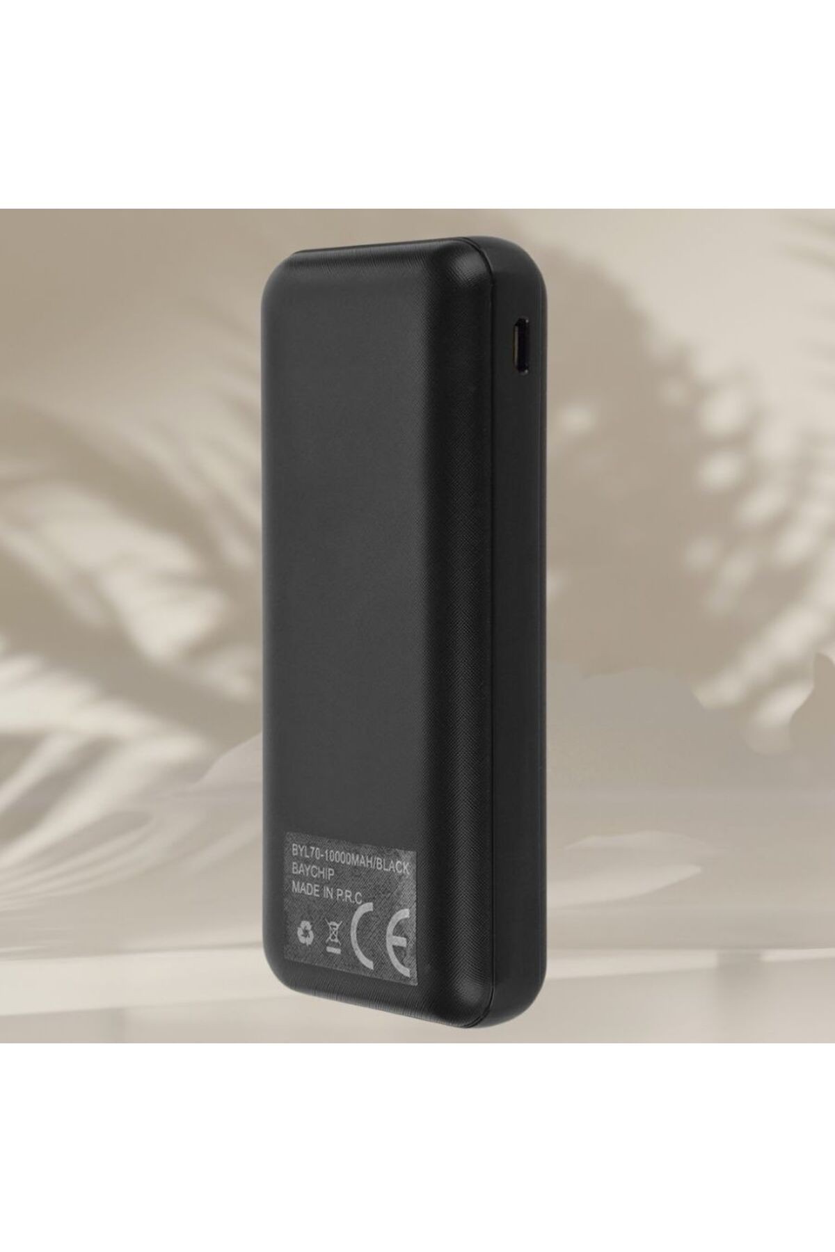 KİŞİYE ÖZEL İSİM BASKILI DERİ GÖRÜNÜMLÜ MİNİ POWERBANK