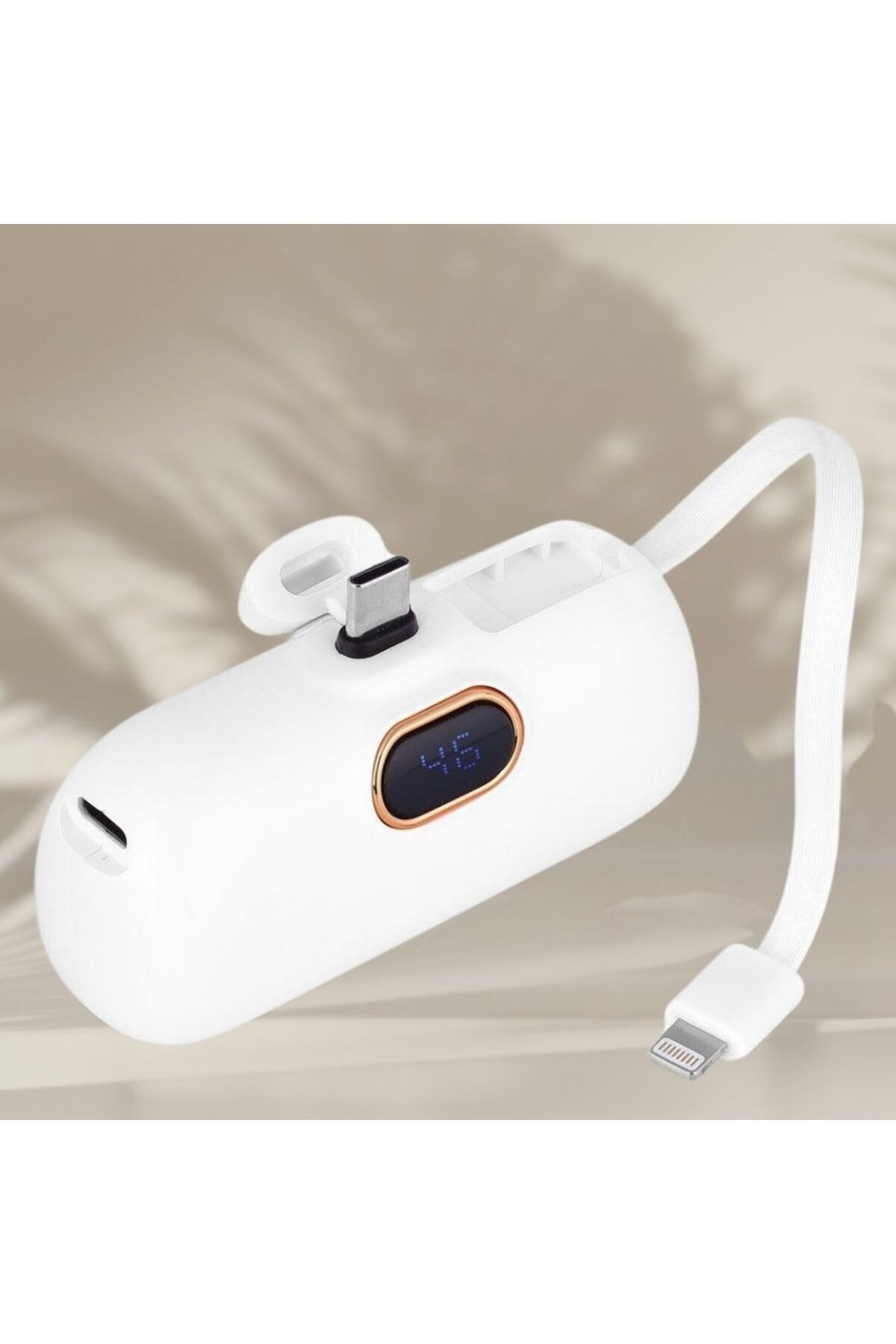 KİŞİYE ÖZEL İSİM BASKILI DİJİTAL EKRAN ŞARJ GÖSTERGELİ POWERBANK