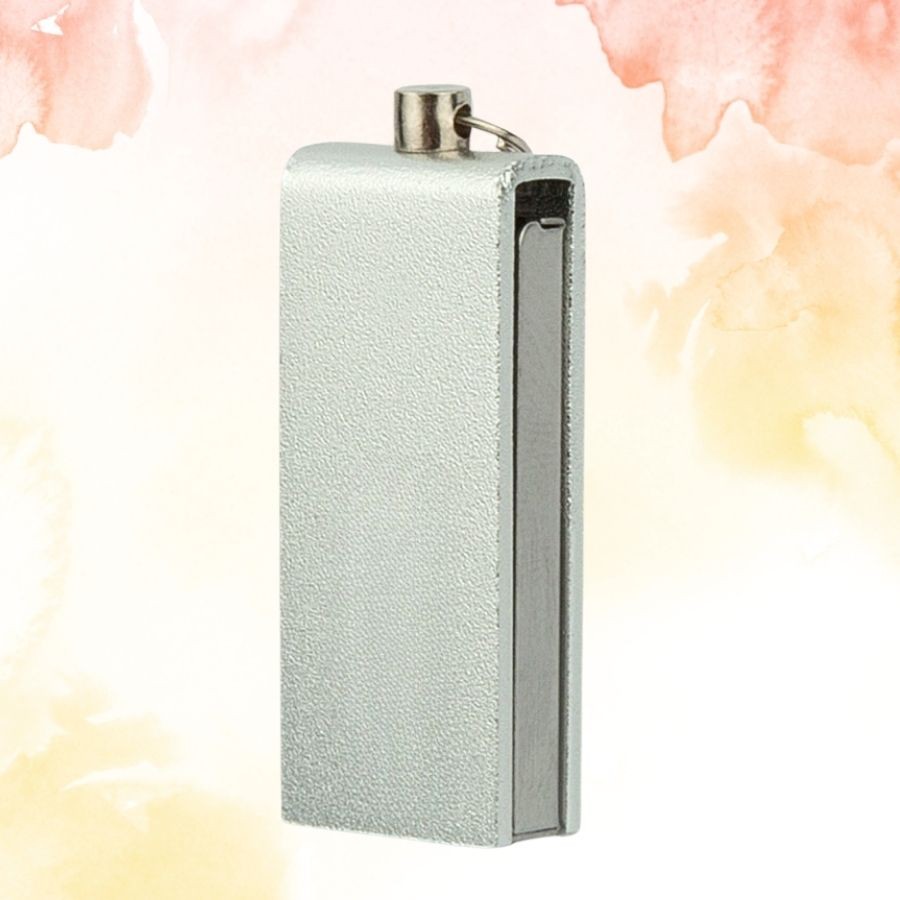 KİŞİYE ÖZEL İSİM BASKILI METAL KUTULU MİNİ USB BELLEK 2.0 - 32 GB