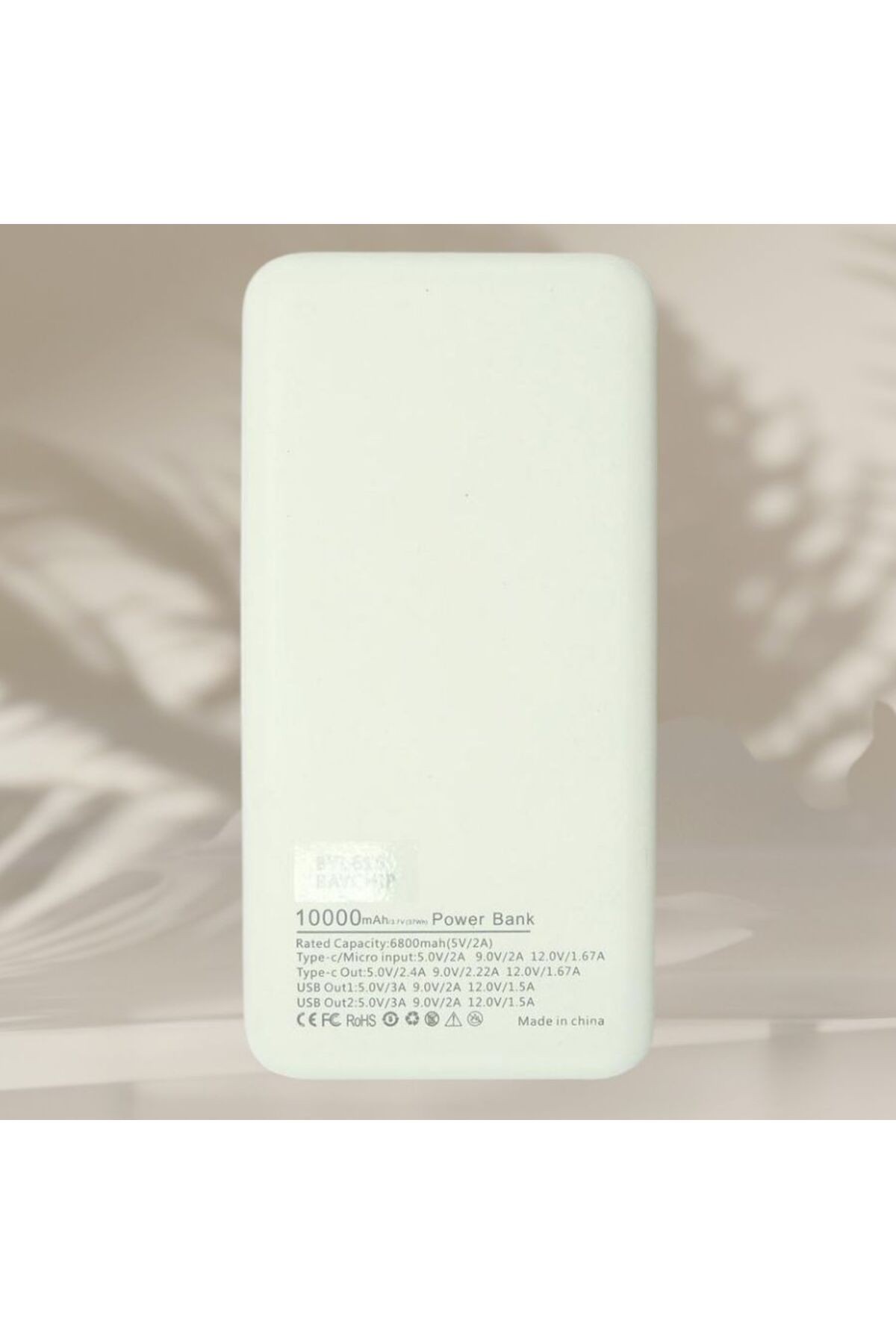 KİŞİYE ÖZEL İSİM BASKILI LED IŞIK GÖSTERGELİ HIZLI ŞARJ POWERBANK