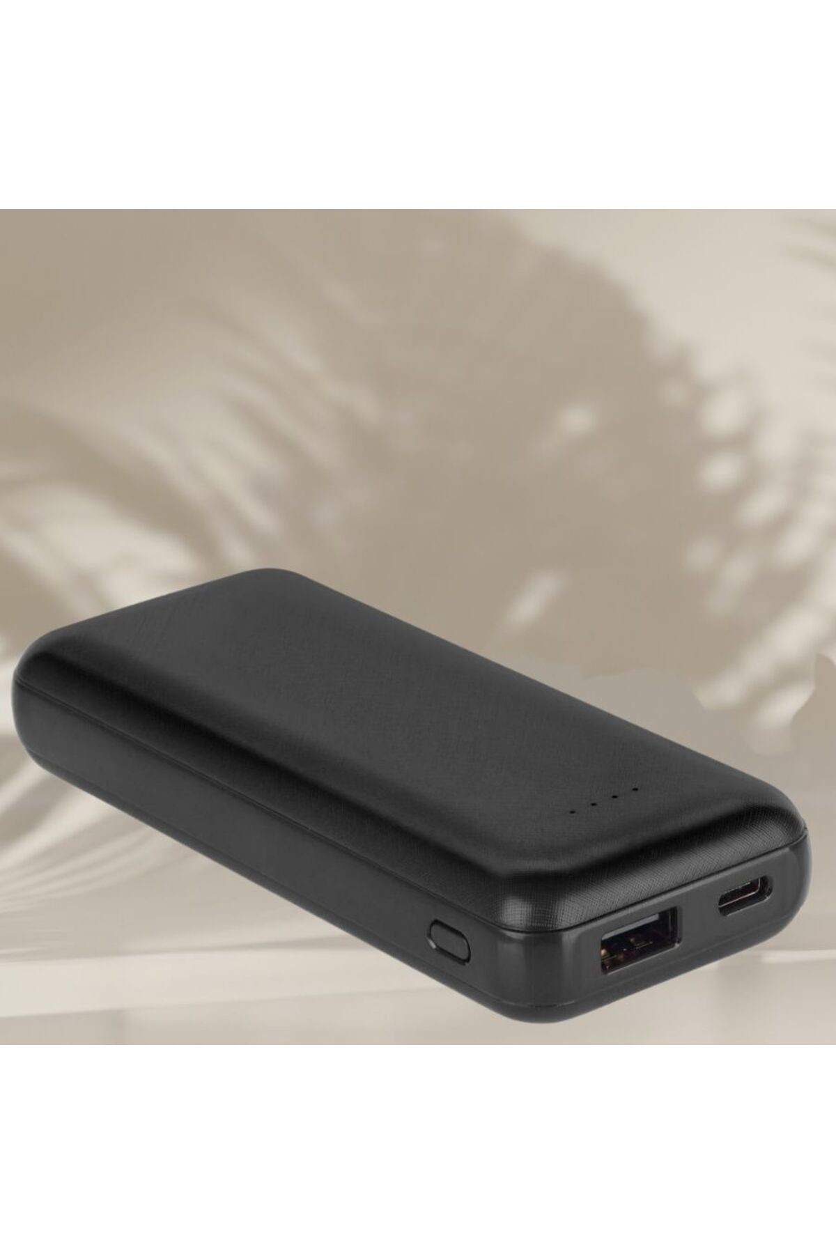 KİŞİYE ÖZEL İSİM BASKILI DERİ GÖRÜNÜMLÜ MİNİ POWERBANK