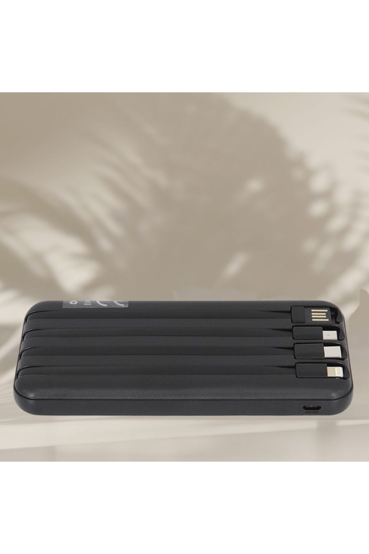 KİŞİYE ÖZEL İSİM BASKILI AKILLI LED GÖSTERGELİ KABLOSUZ POWERBANK