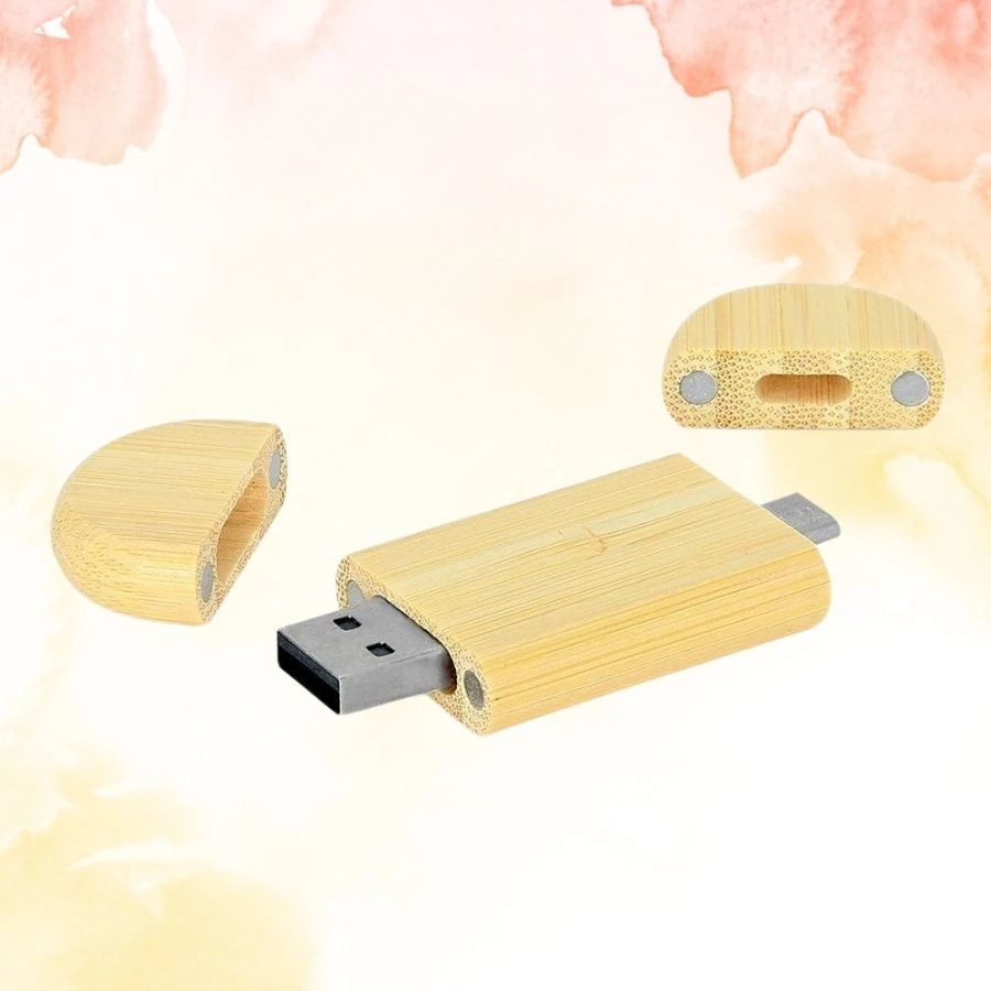 AHŞAP KUTULU AHŞAP USB BELLEK 2.0 32GB