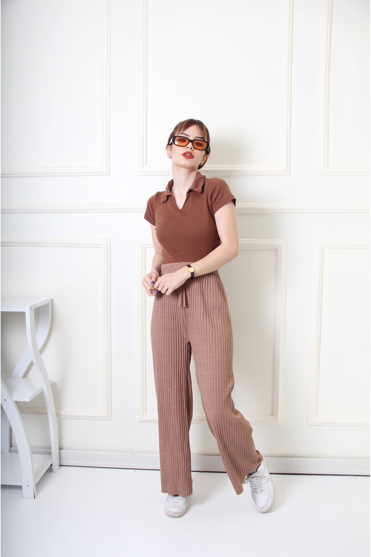 3'lü Kadın Fitilli Rahat Pijama Altı, Gündelik Rahat Ev Giyim, Rahat Giyim Pijama Kadın Ev Giyimi
