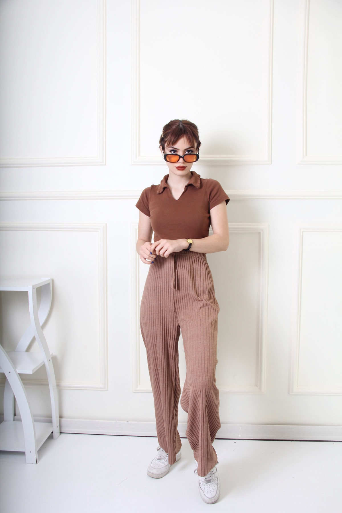 3'lü Kadın Fitilli Rahat Pijama Altı, Gündelik Rahat Ev Giyim, Rahat Giyim Pijama Kadın Ev Giyimi
