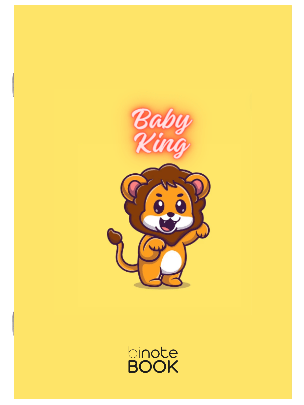 Baby King Bebek Kral Temalı Defter