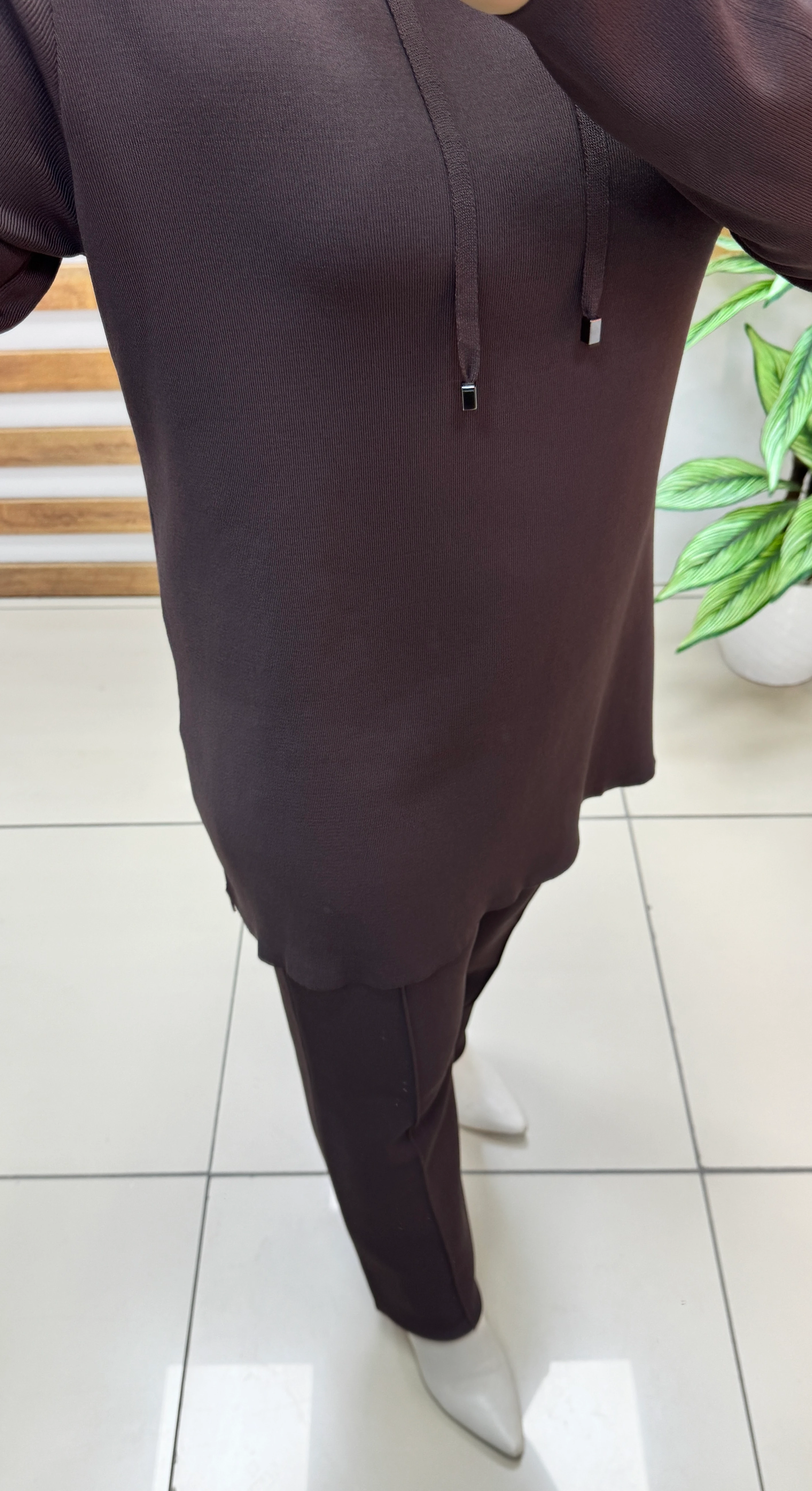 Nuss Merserize Pantolonlu Takım NS- 26K1353