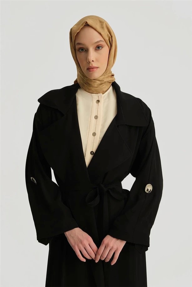 ARMİNE Dökümlü Giy Çık 25Y5805 Siyah