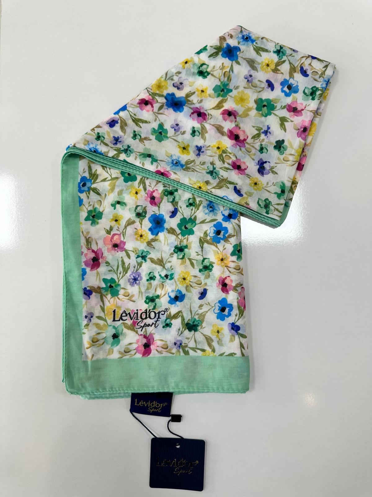 LEVİDOR Sport Çiçek Desenli Şal 1035