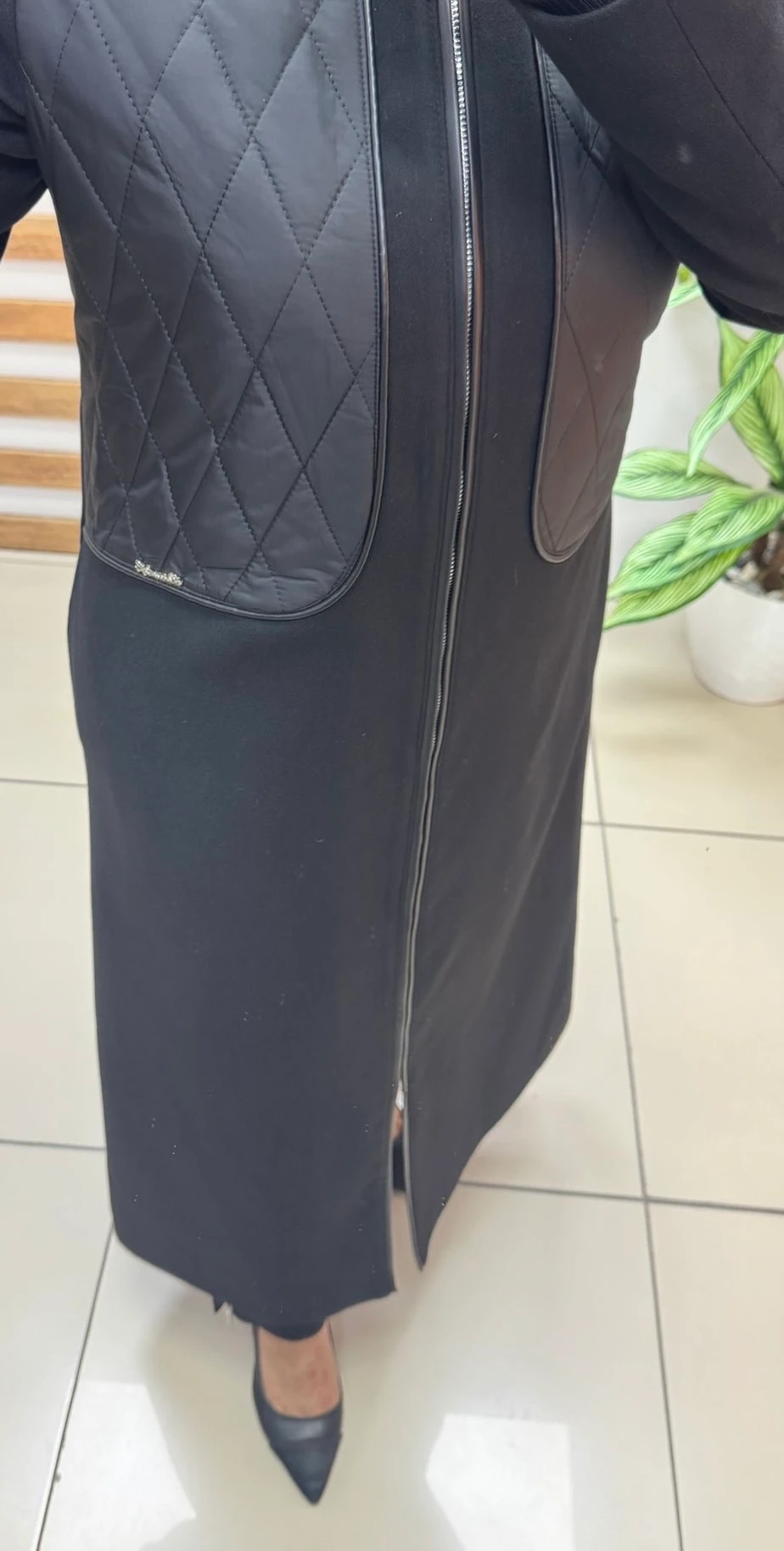 NİHLE Kapitone Detaylı Kaşe Kap 7665