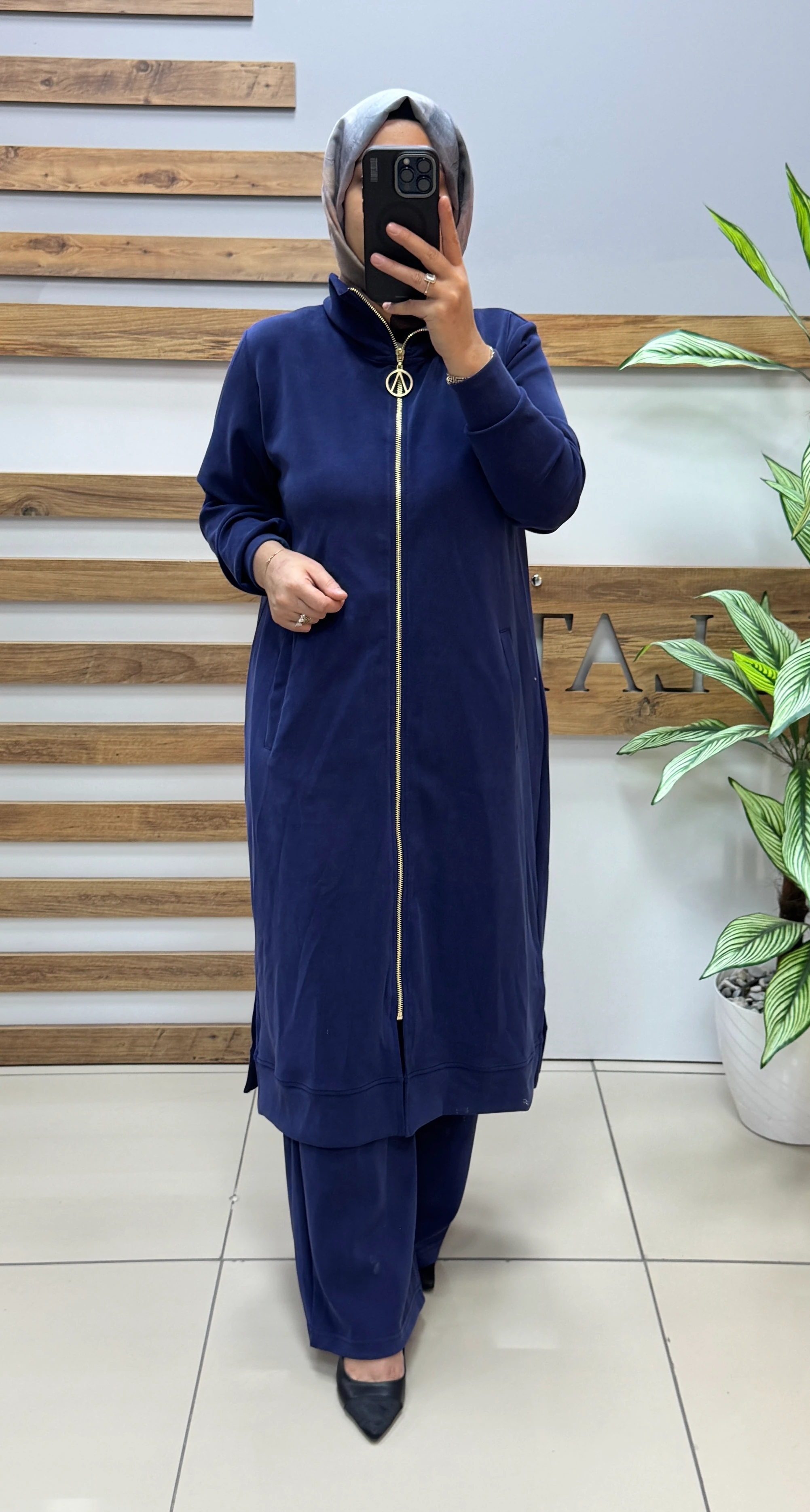 AYŞE AKAY İkili Takım 6532 - LACİVERT