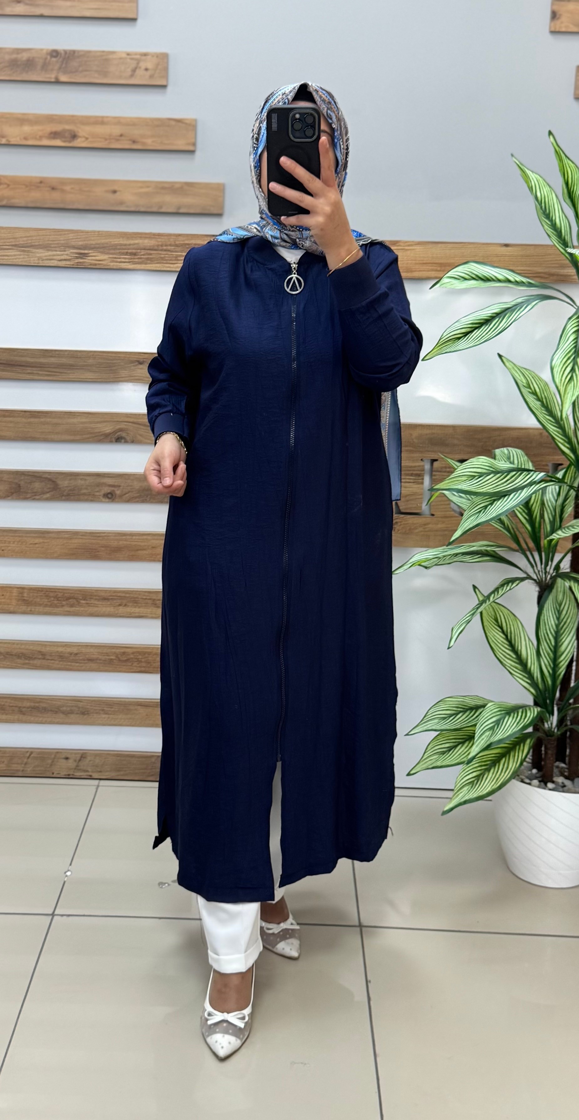 AYŞE AKAY Giy Çık Kap 6525 - LACİVERT