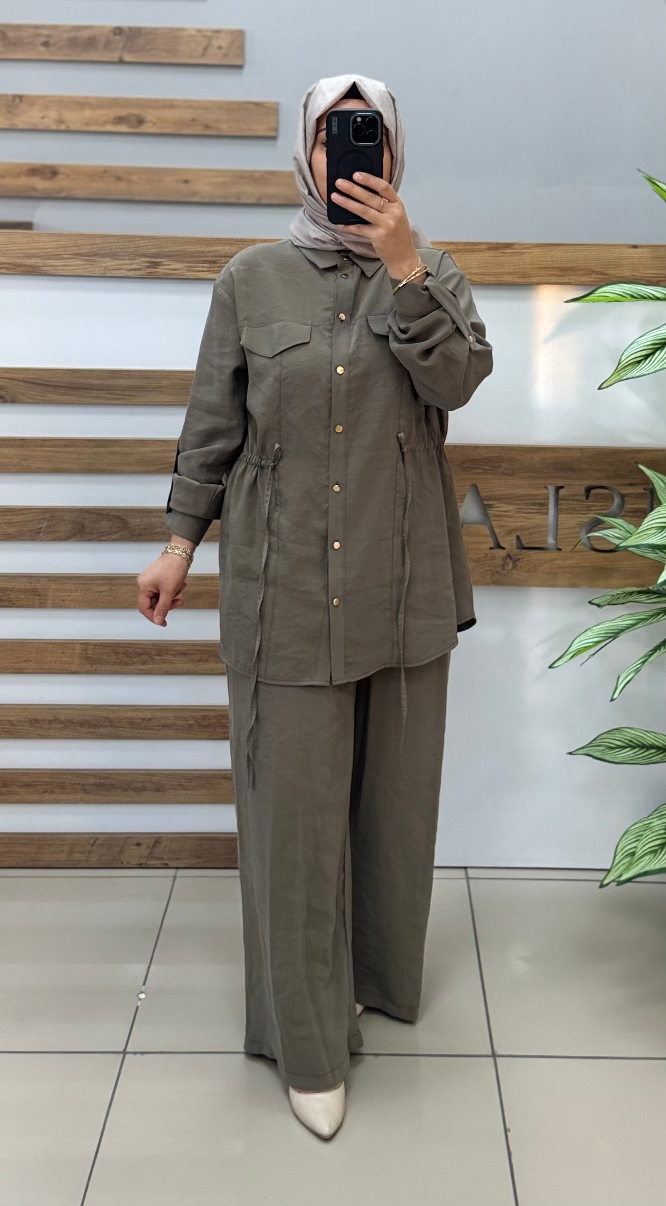 ARMİNE TREND Takım 25YT660 - HAKİ