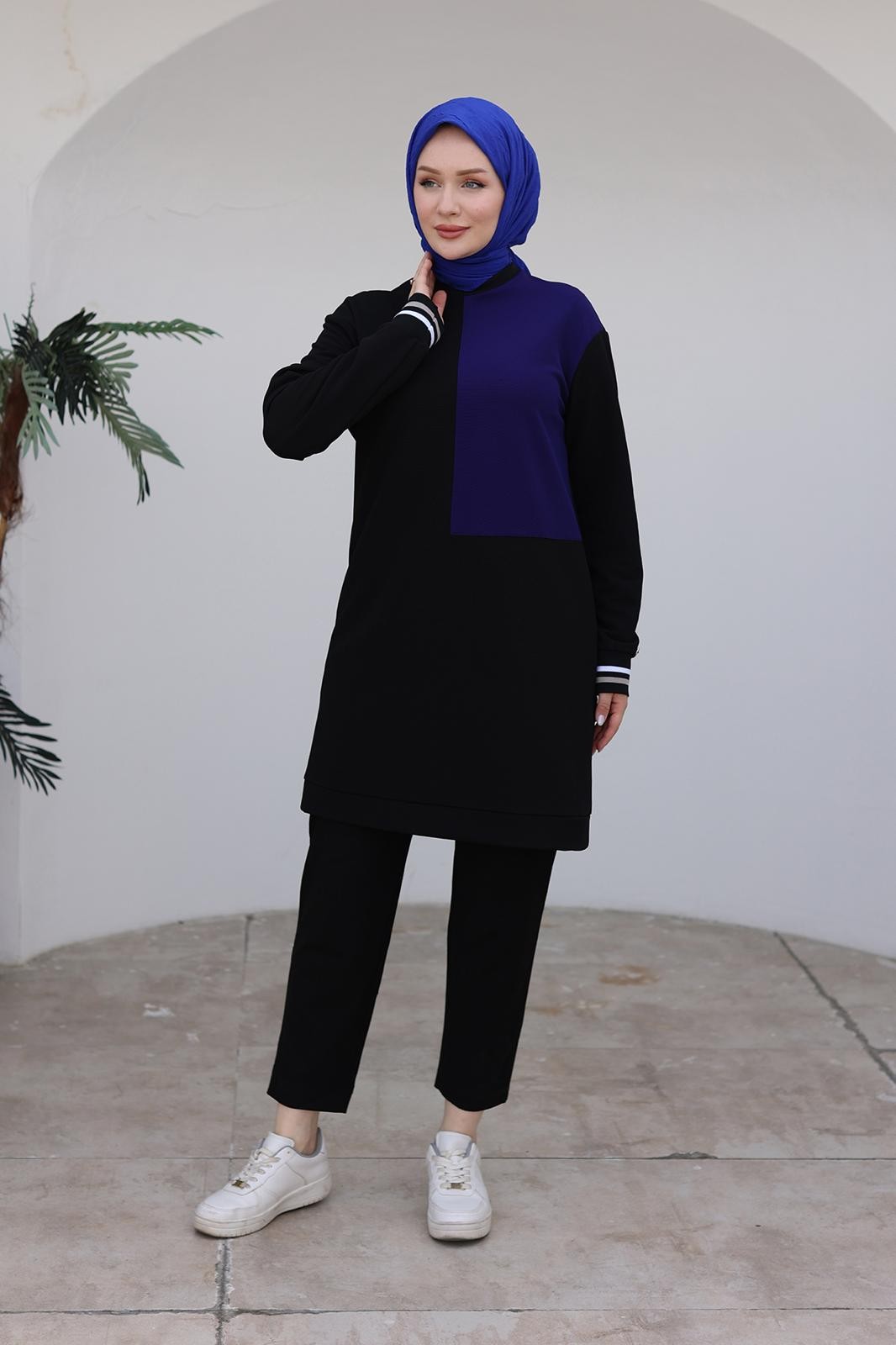 ARMİNE TREND Tunik 24KT478 - SAKS