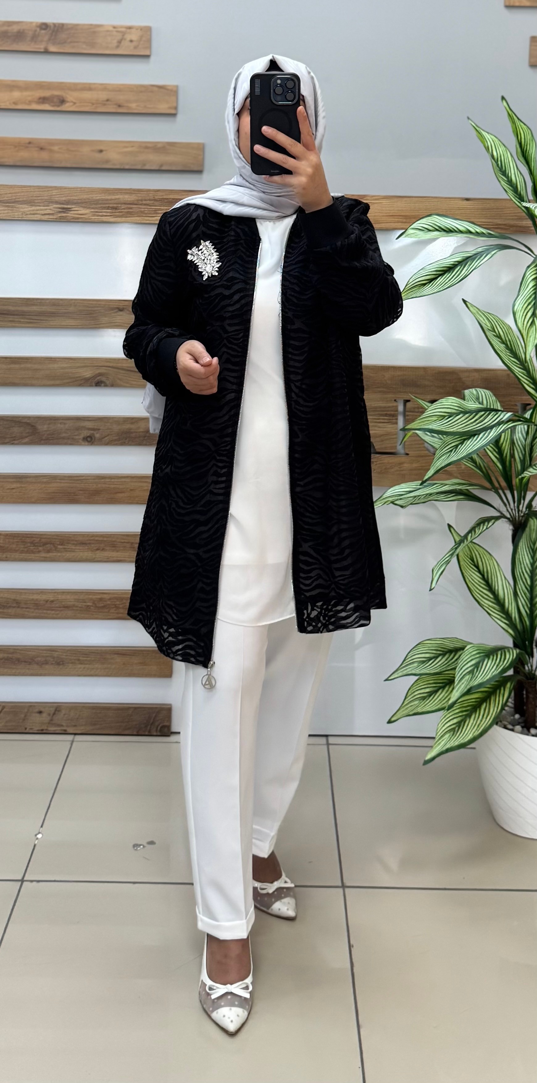 ARMİNE TREND Ceket Siyah 25YT418