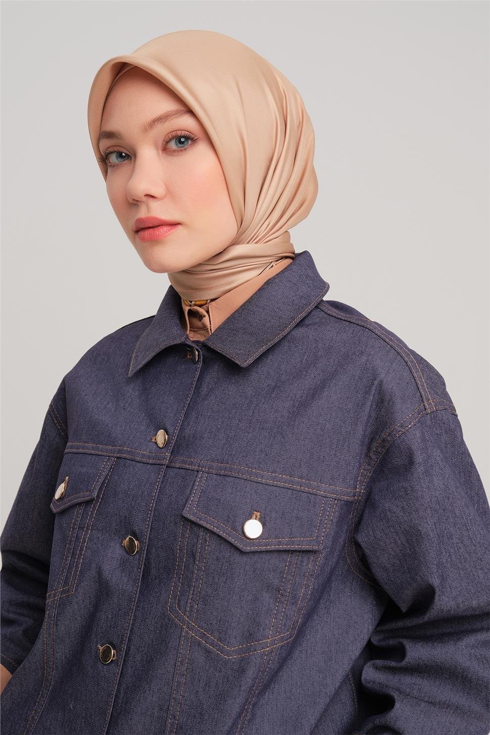 ARMİNE Kısa Denim Ceket 24Y5405