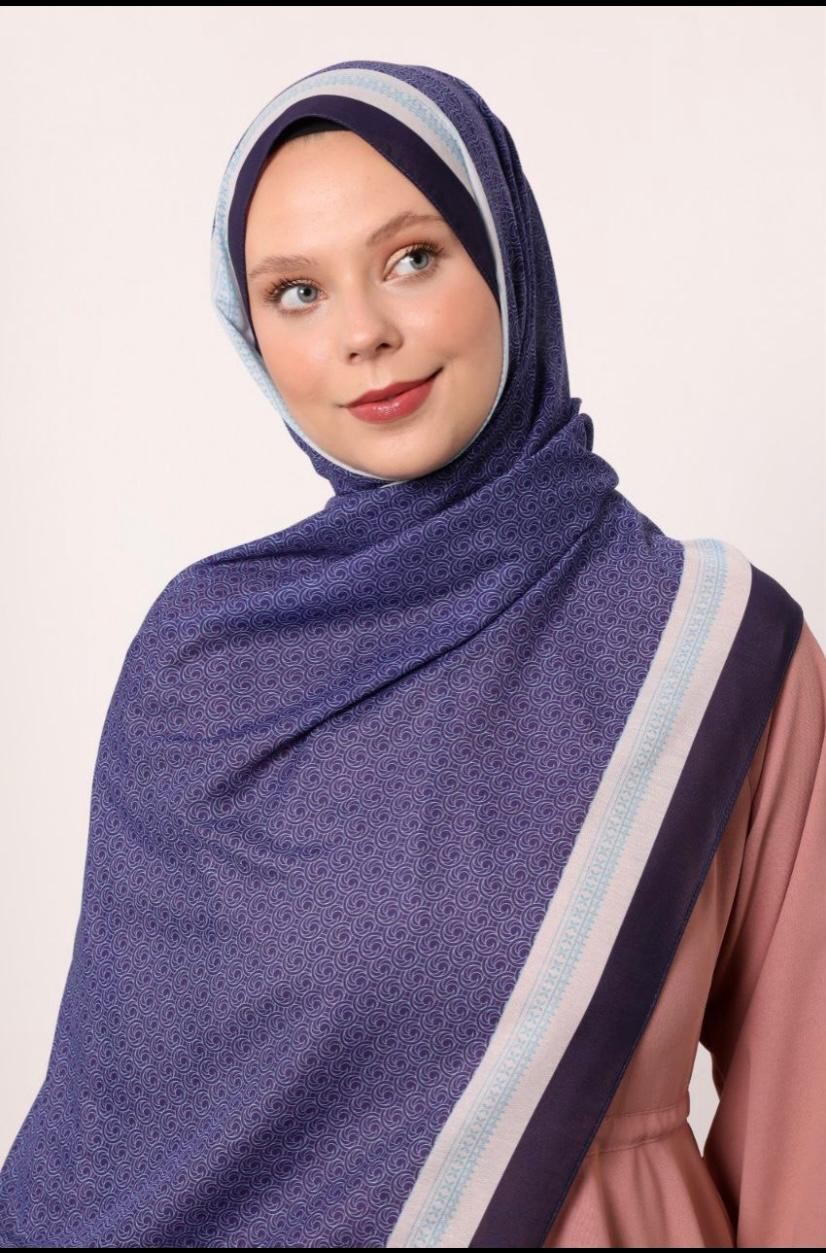LEVİDOR Sport Şal Lacivert 1059