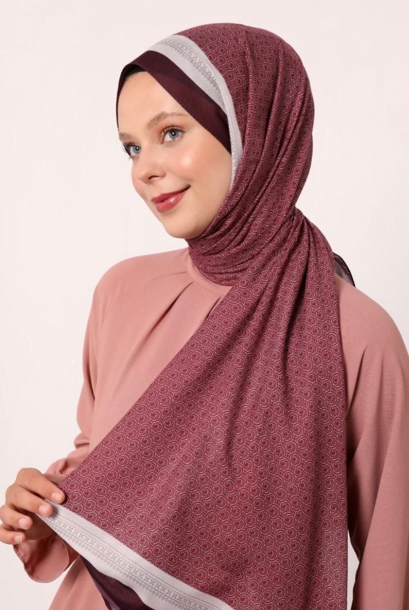 LEVİDOR Sport Şal Bordo 1060