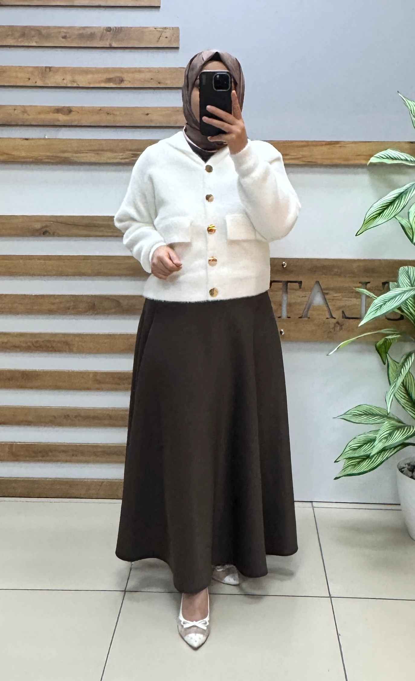 JUPE Scuba Etek 1212 - KAHVERENGİ