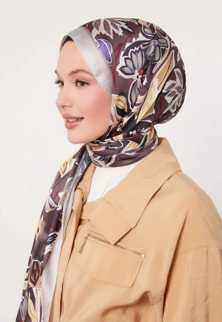 Levidor Petunya Desen Şal 1084