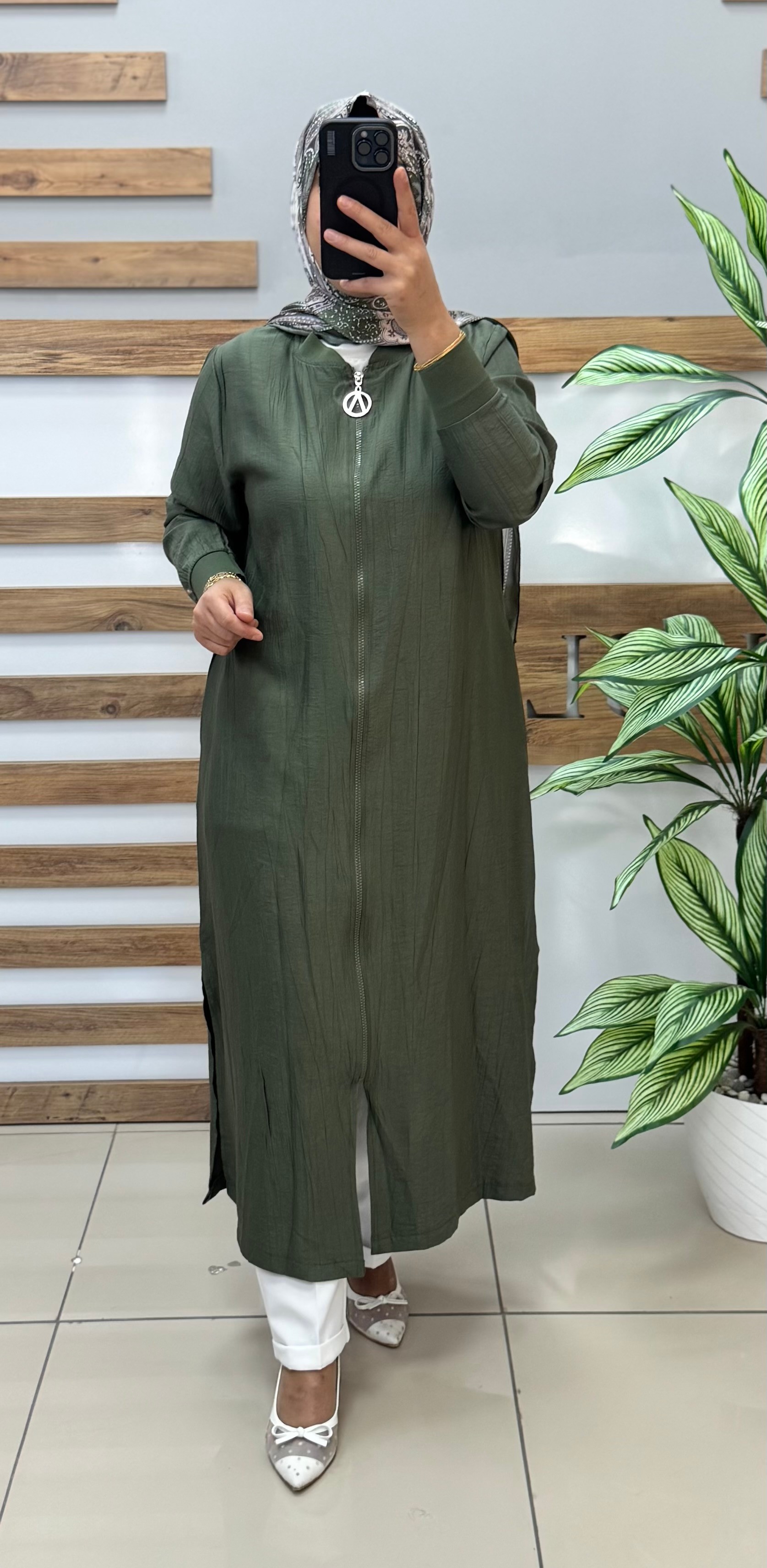 AYŞE AKAY Giy Çık Kap 6525 - HAKİ