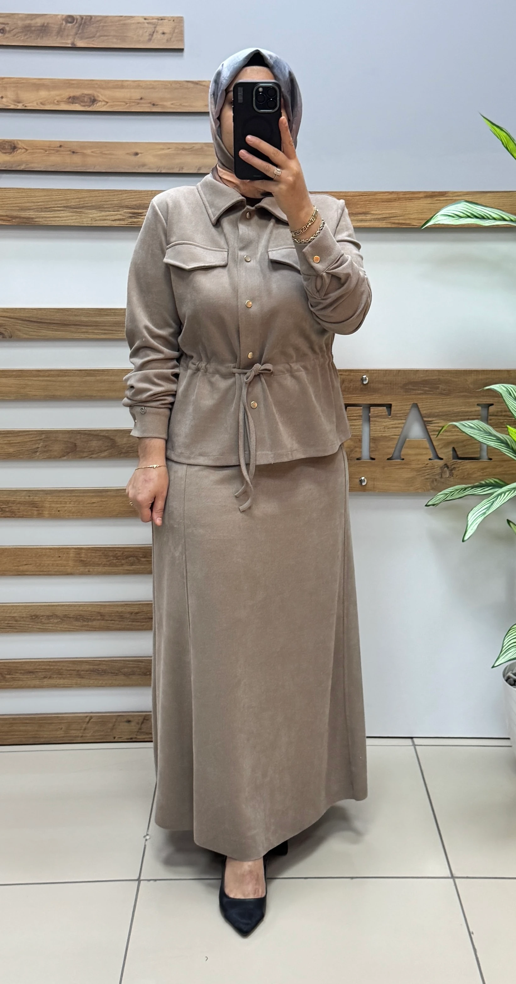 ARMİNE TREND Takım Bej 25KT659