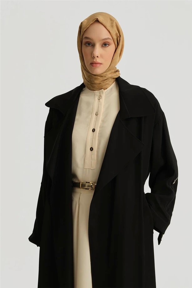 ARMİNE Dökümlü Giy Çık 25Y5805 Siyah
