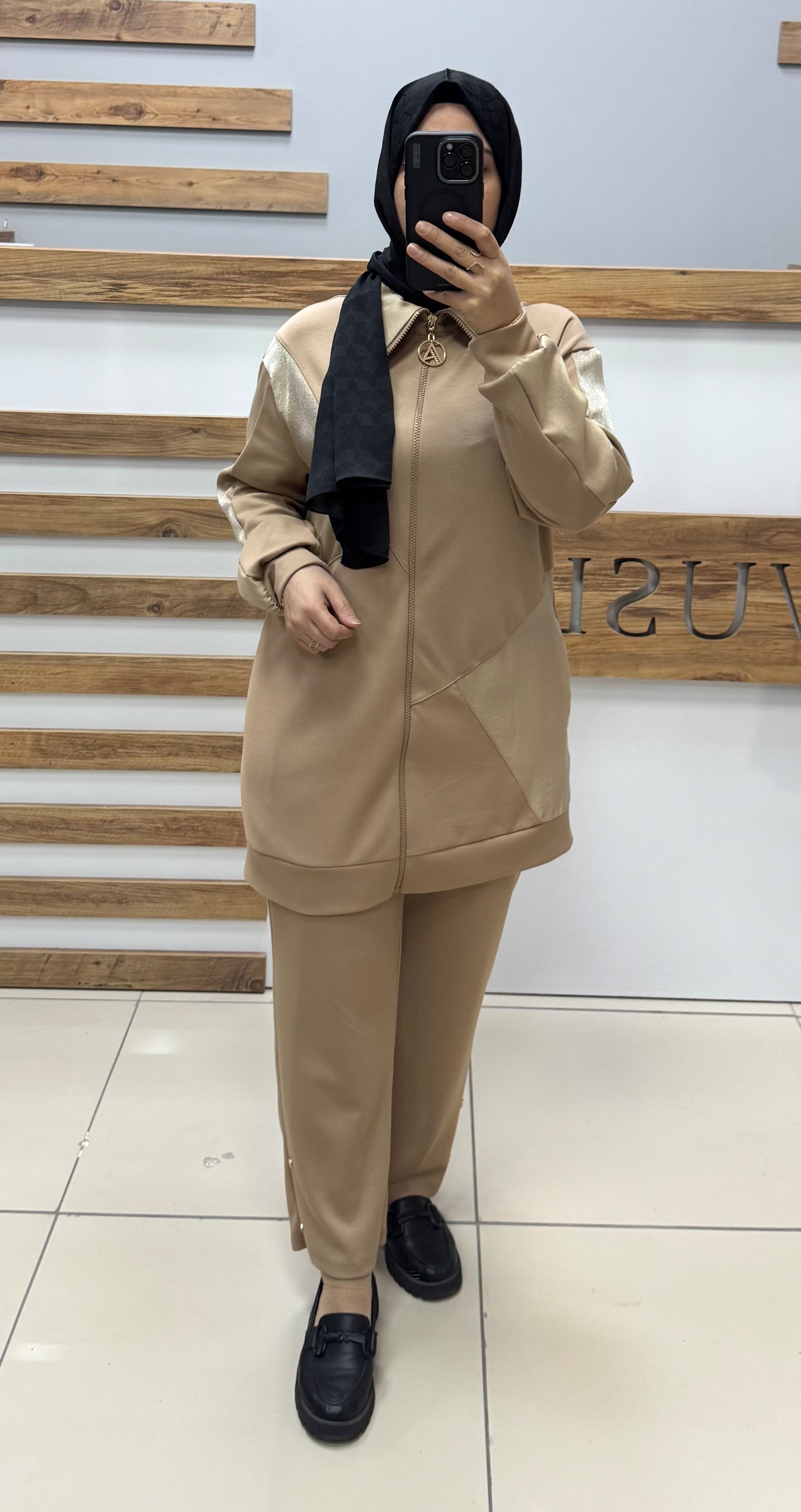 ARMİNE TREND Pantolonlu Takım 25YT646 - CAMEL