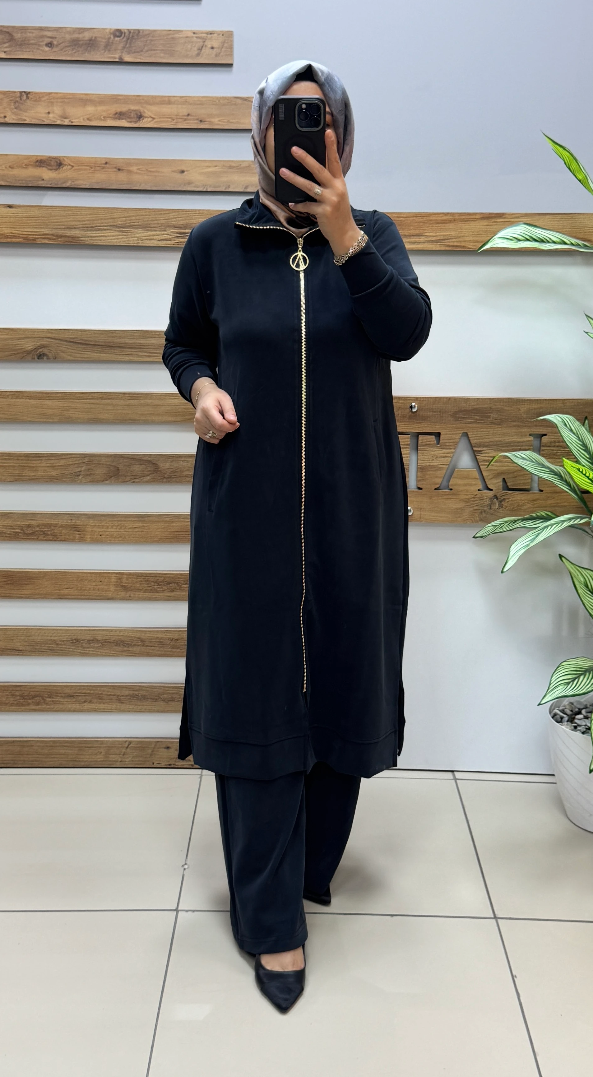 AYŞE AKAY İkili Takım 6532 - ANTRASİT