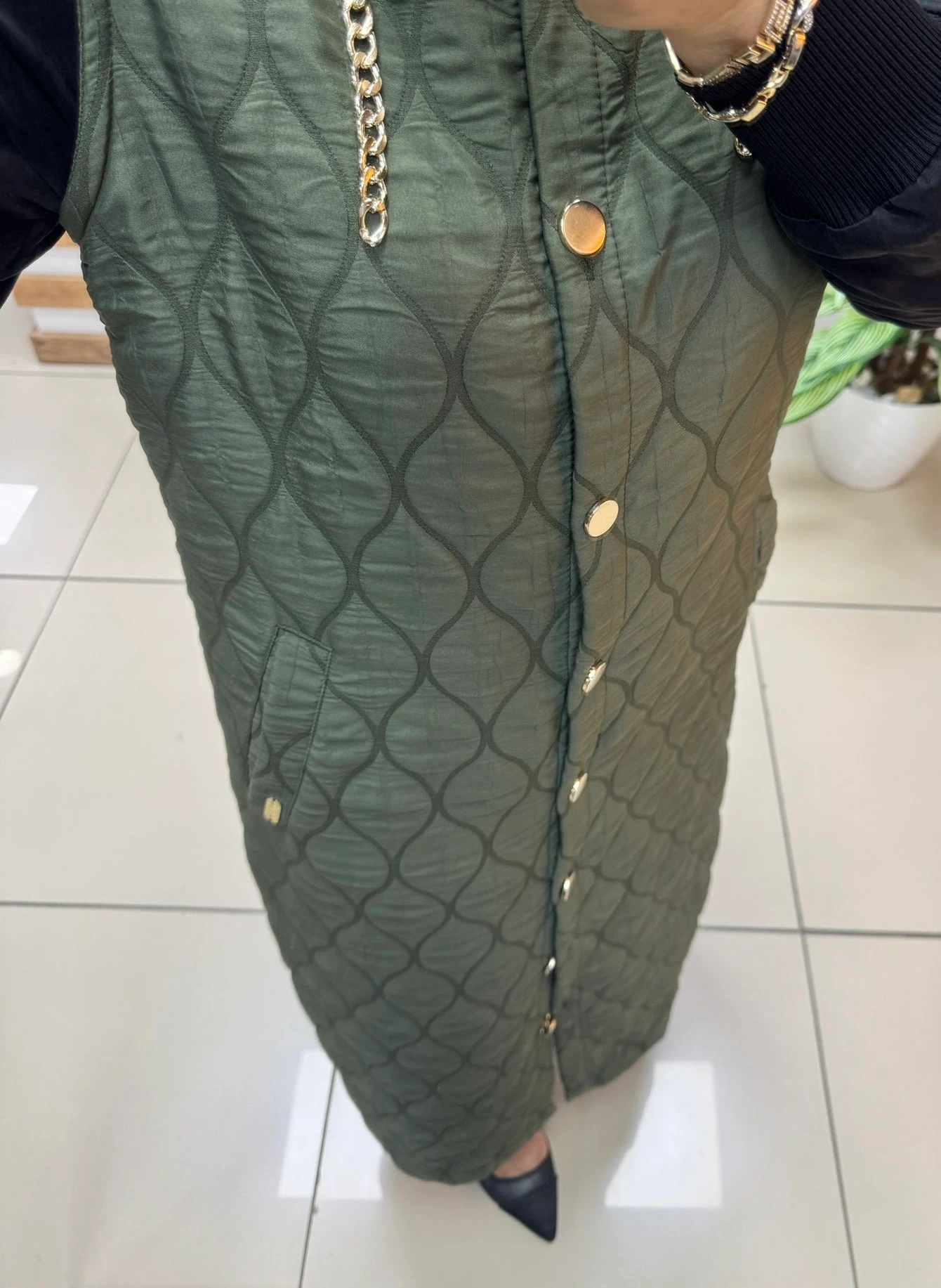 AYŞE AKAY Kapitone Yelek 6533