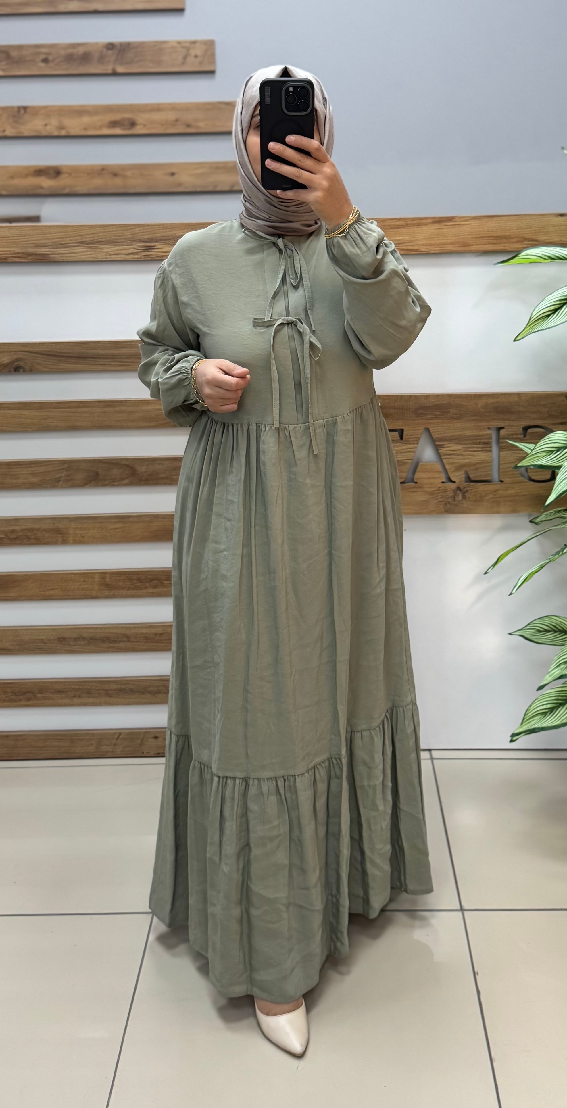 ARMİNE TREND Elbise 25YT954 - HAKİ
