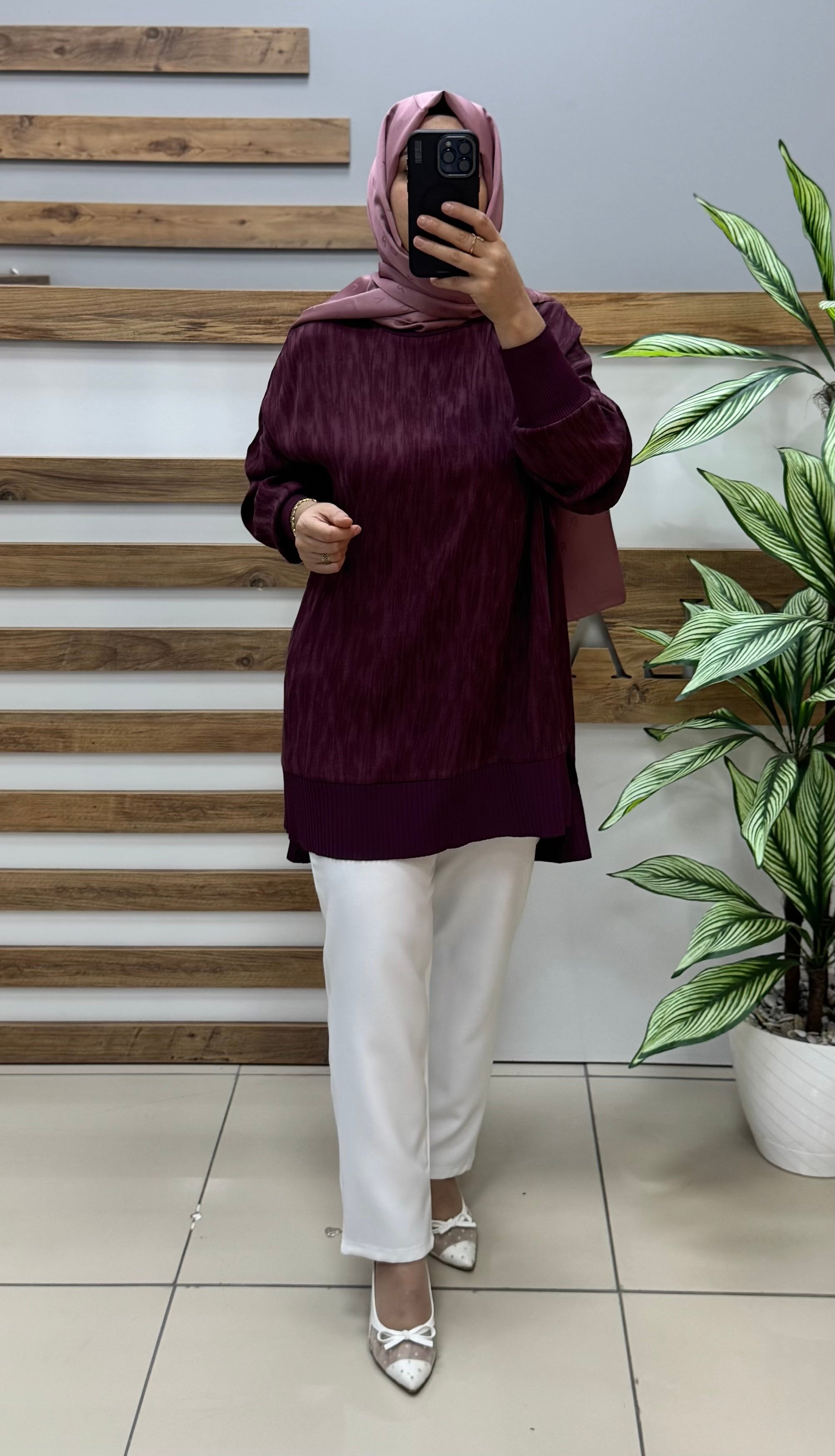 NUSS Tunik NS-25Y3009 - BORDO