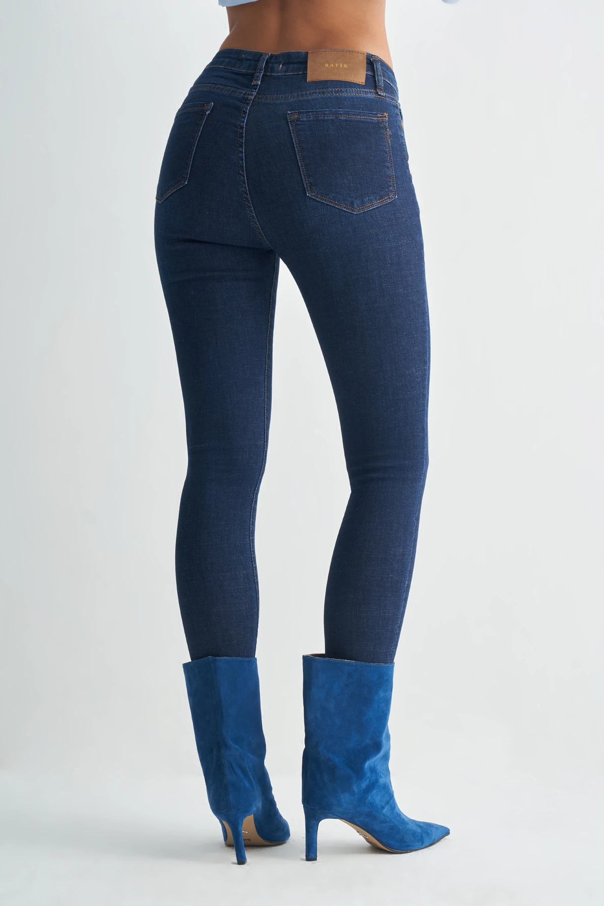 Skinny Fit Denim Pantolon