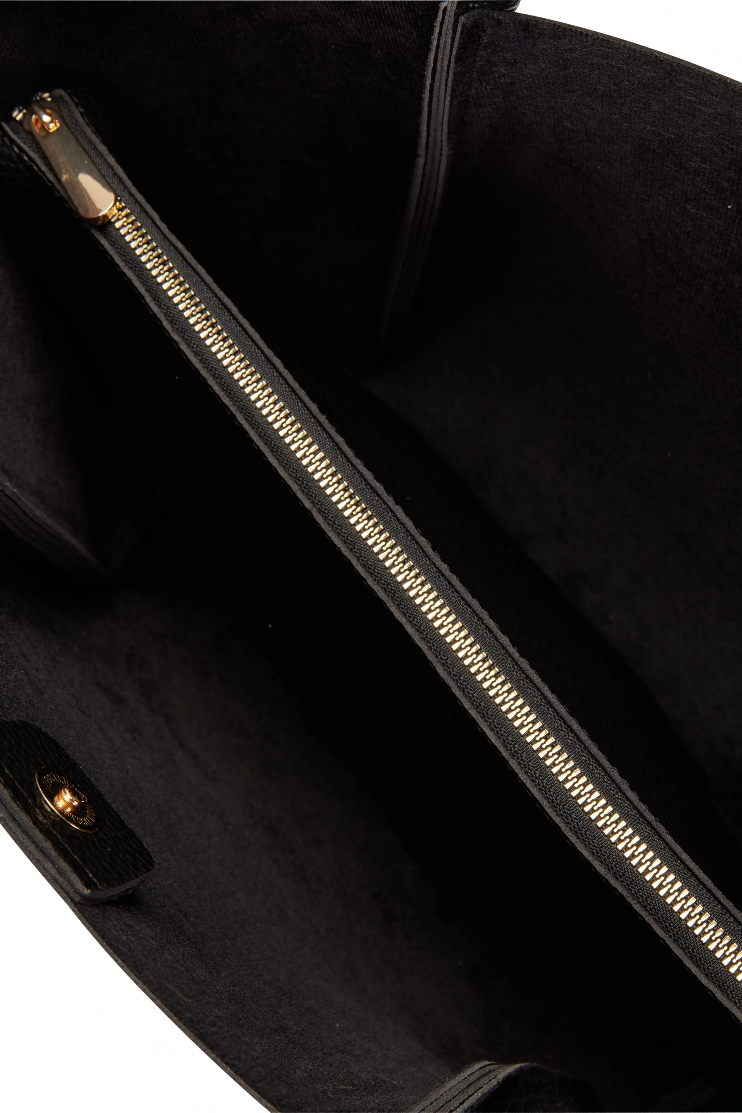 Trapez Formlu Çanta - Siyah