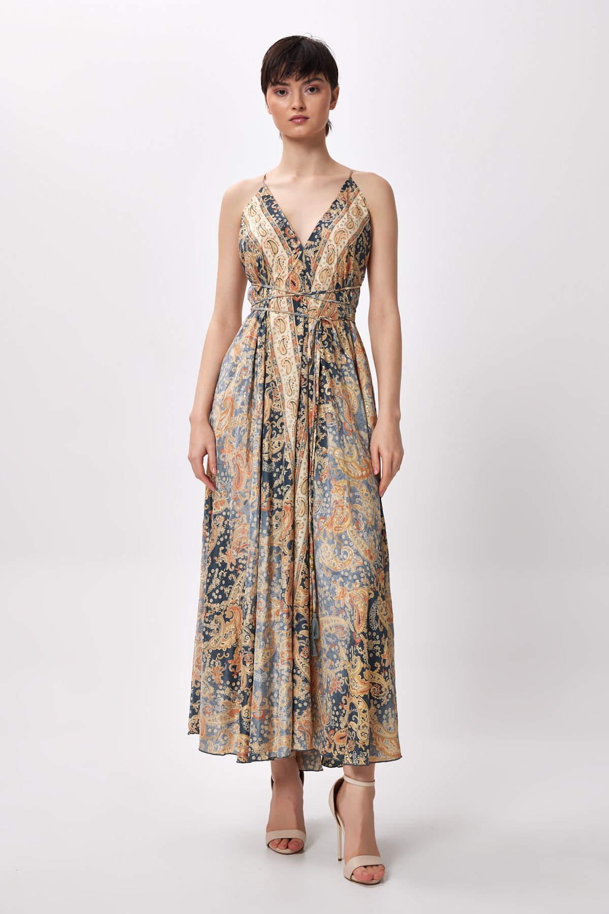 BTK40039 Desenli Elbise