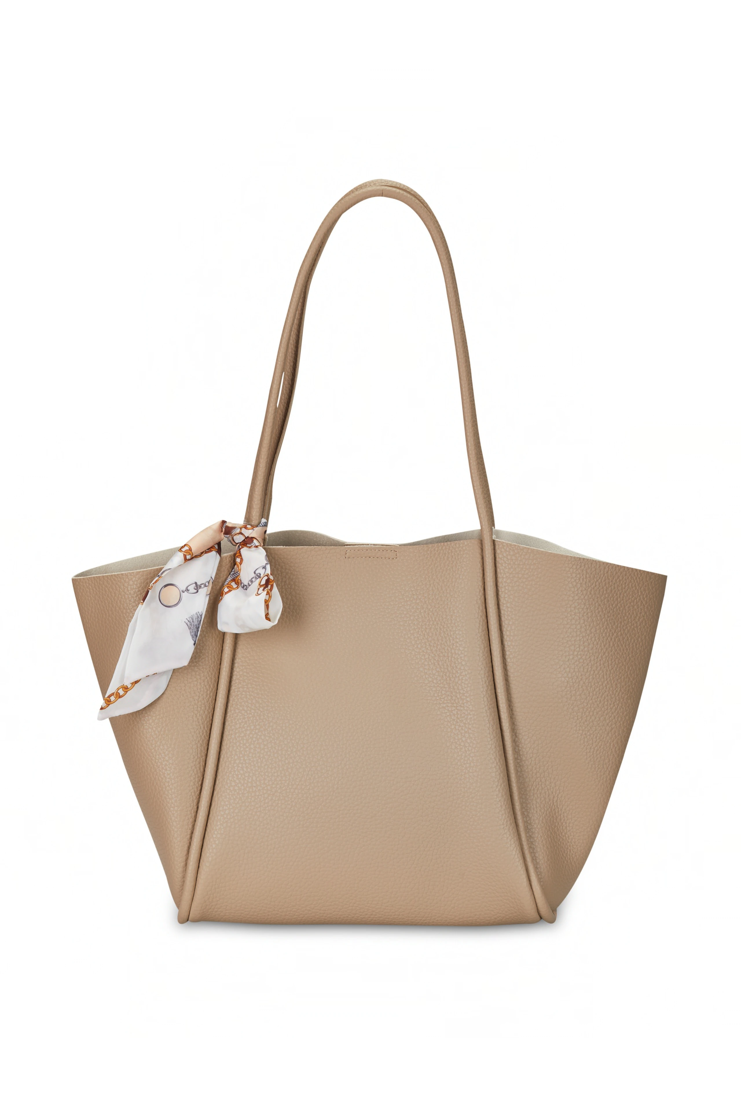 Trapez Formlu Çanta - vizon