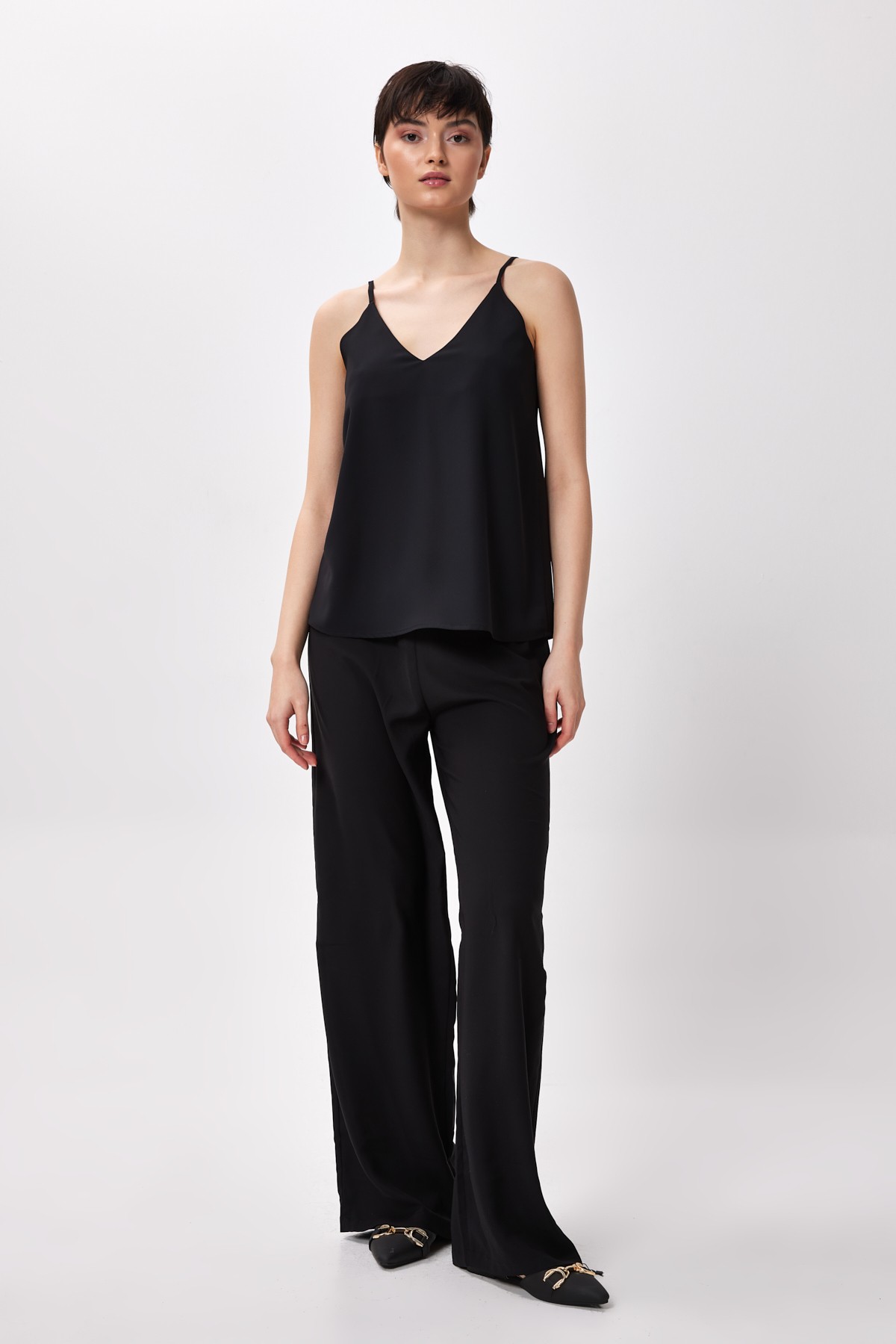BTK10062 Beli Lastikli Pantolon 