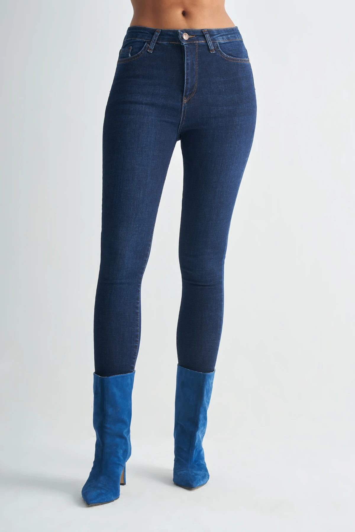 Skinny Fit Denim Pantolon