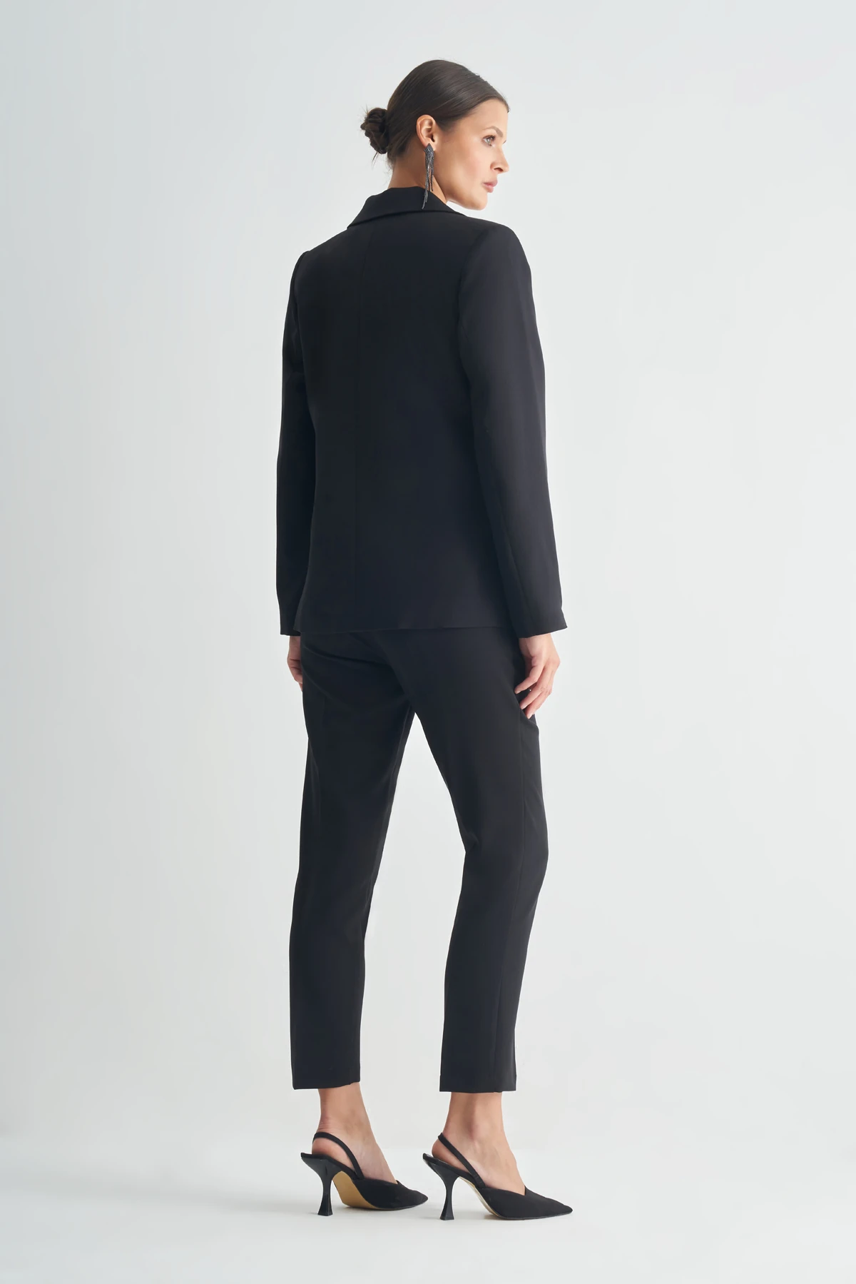 Oversize Blazer Ceket - Siyah