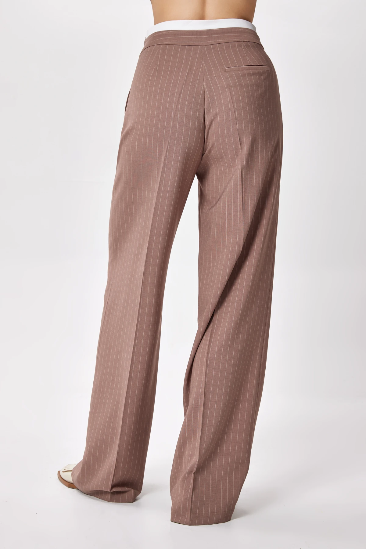 Yüksek Bel Palazzo Pantolon